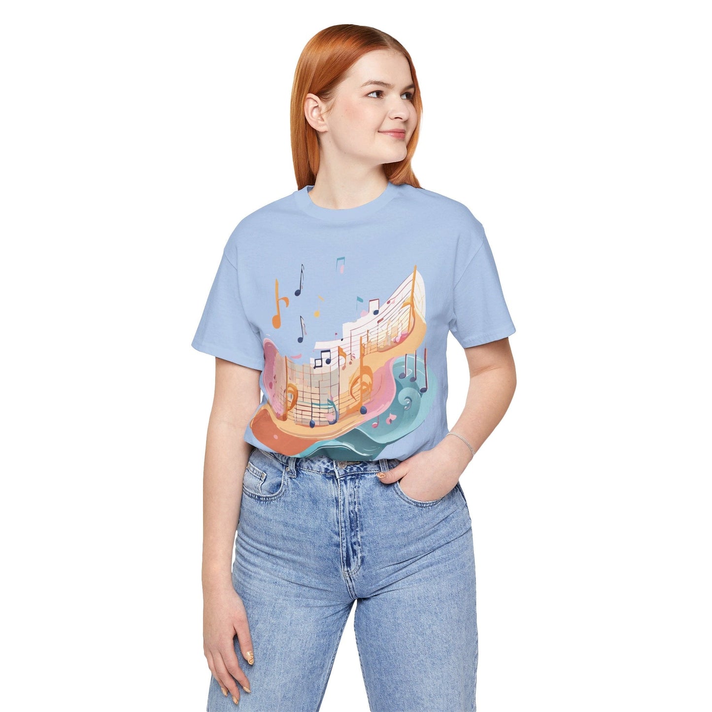 Adelpha Graphic Tee Unisex Jersey Short Sleeve Vintage Inspired Artwork Music T Shirt Casual Wear