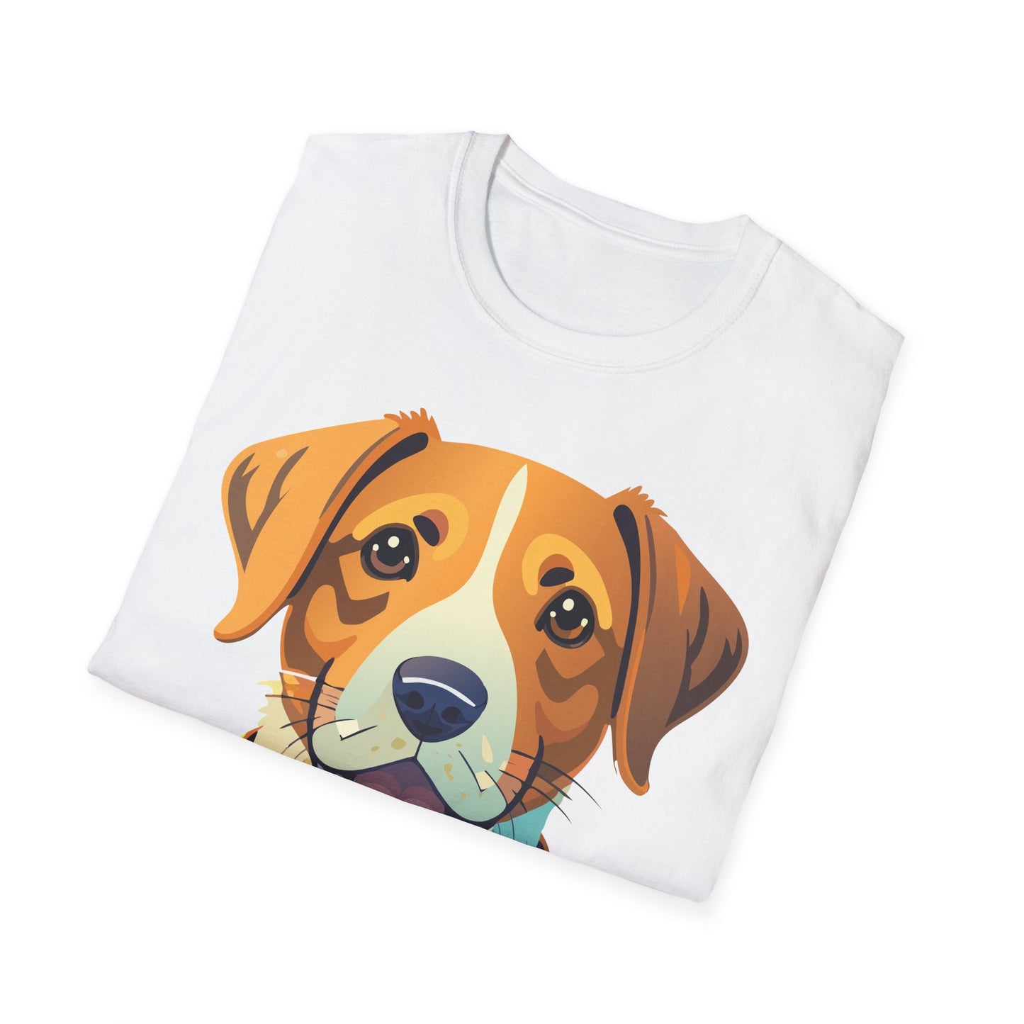 Dog Shirt Unisex Animal Tee Gildan Softstyle 64000 Cotton Tee