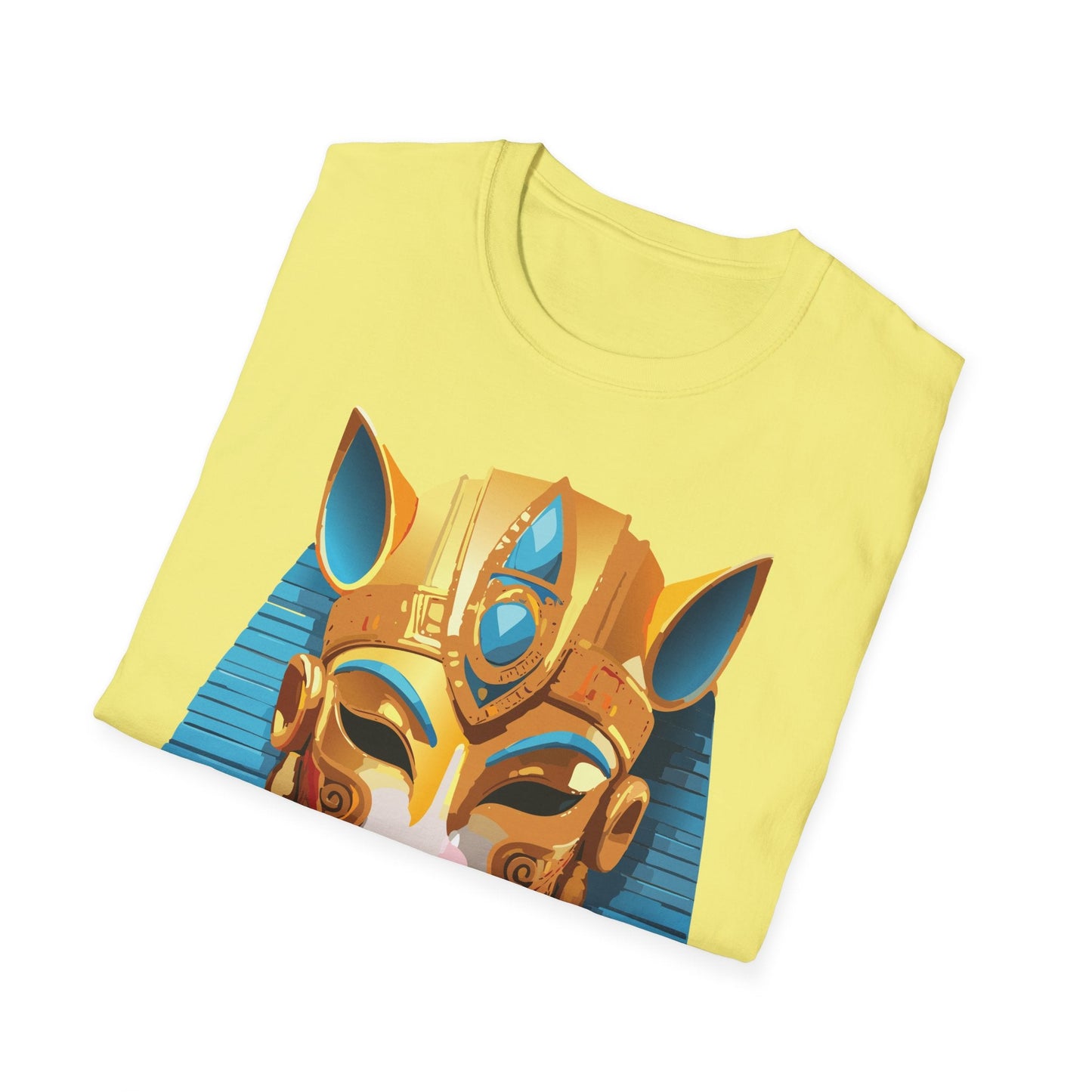 Mask Tee Shirt Unisex Gildan SoftStyle 64000 Cotton T Shirt Masquerade Design Art Graphic