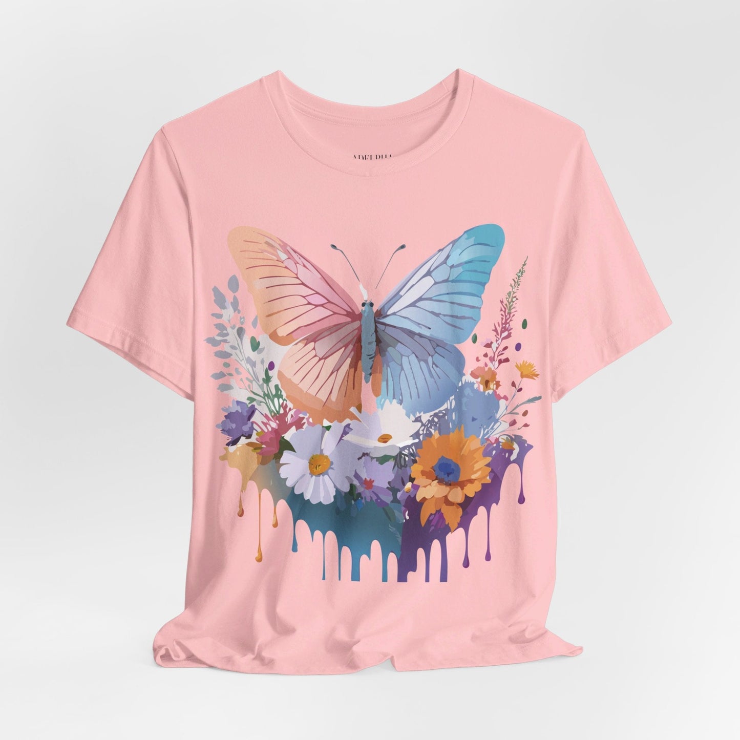 Butterfly Graphic T Shirt Unisex Adelpha Artwork Tee Vintage Style