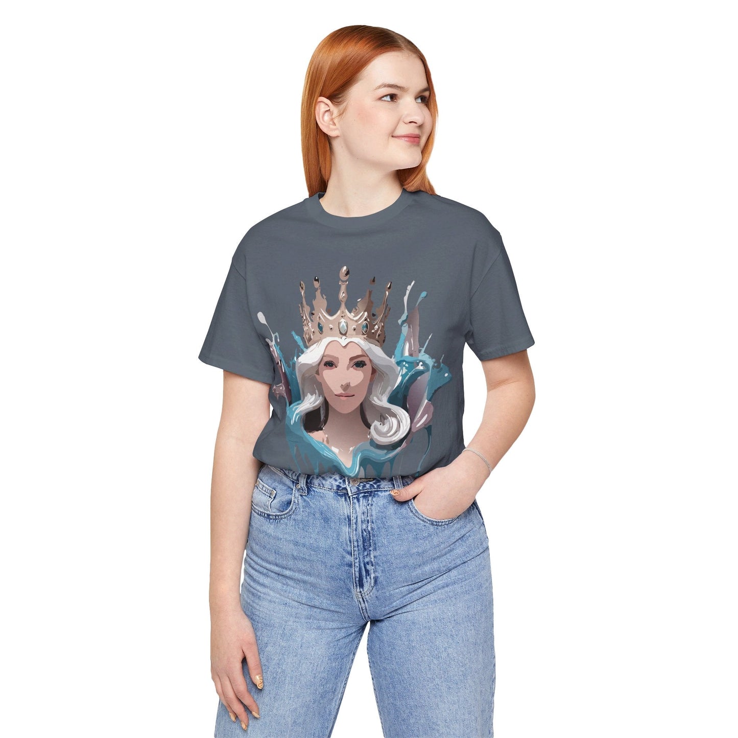 Queen Graphic T Shirt Unisex Vintage Inspired Adelpha Artwork Premium Cotton Tee For Everyday Wear