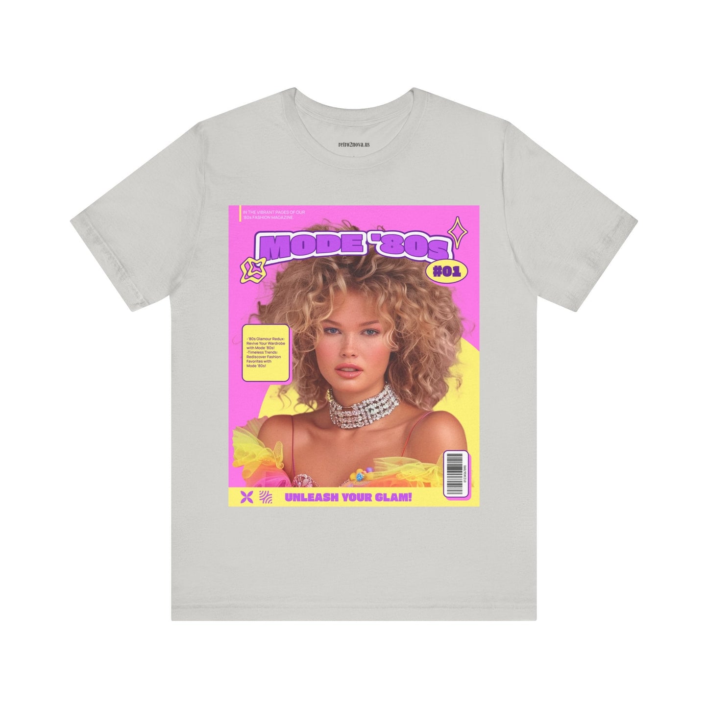 Magazine Cover Shirt Unisex Jersey Short Sleeve Tee Lightweight Breathable