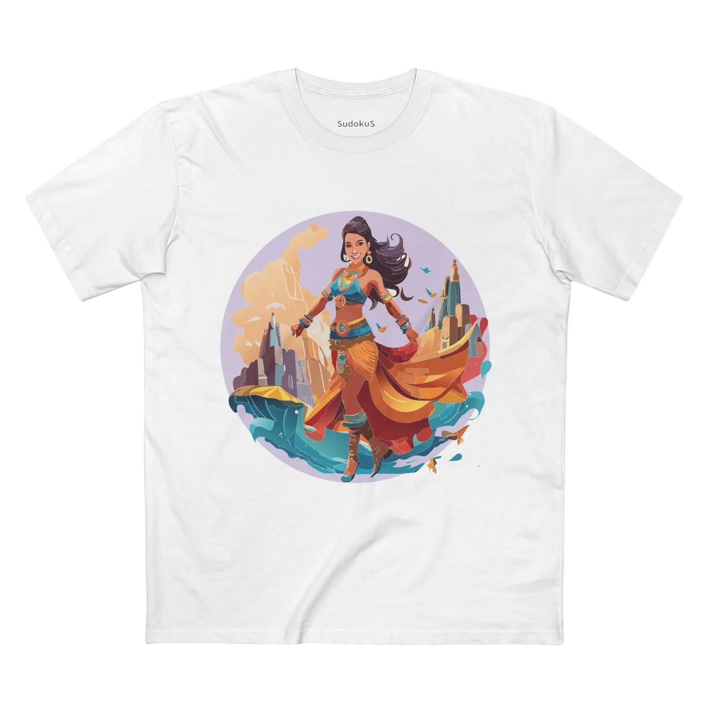 Dancer Graphic Unisex 100 Cotton Staple Tee 8
