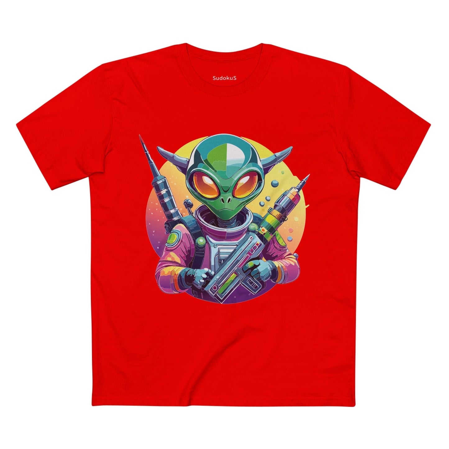 Aliens Graphic Unisex 100 Cotton Staple Tee 62