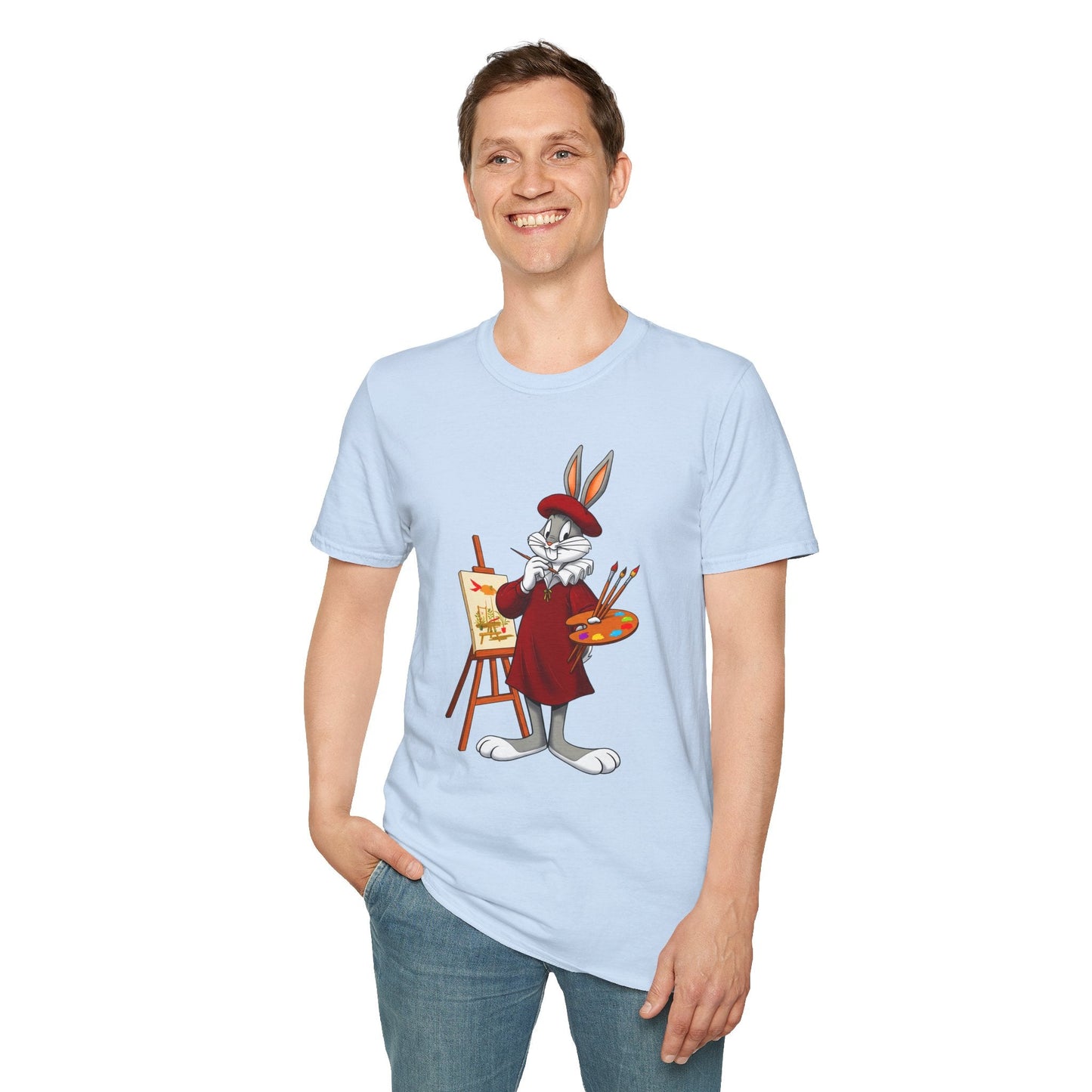 Bugs Bunny Cartoon Shirt Unisex Tee Shirt With Classic Animation Design Graphic Artwork