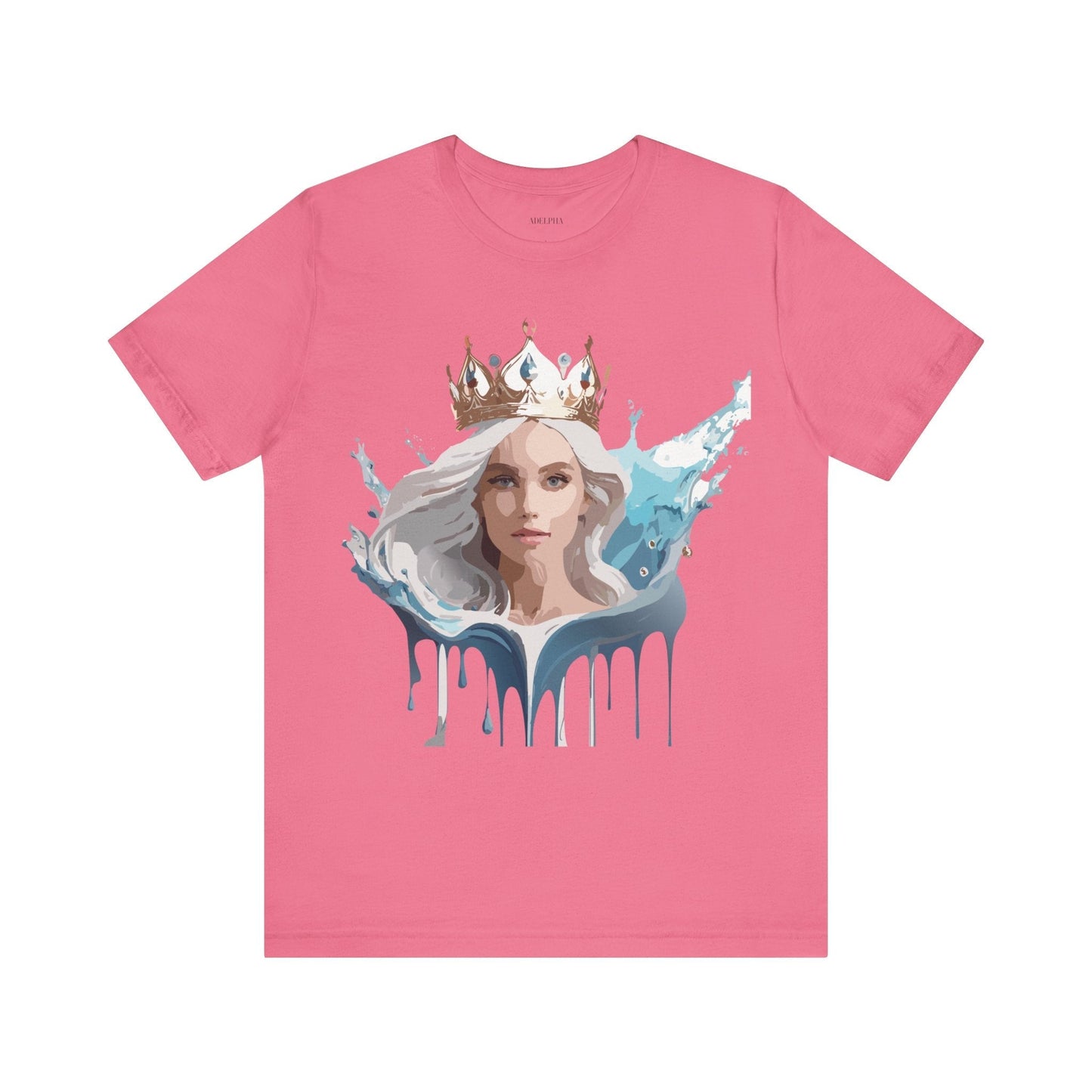Queen Graphic T Shirt By Adelpha Unisex Jersey Short Sleeve Vintage Inspired Art Tee