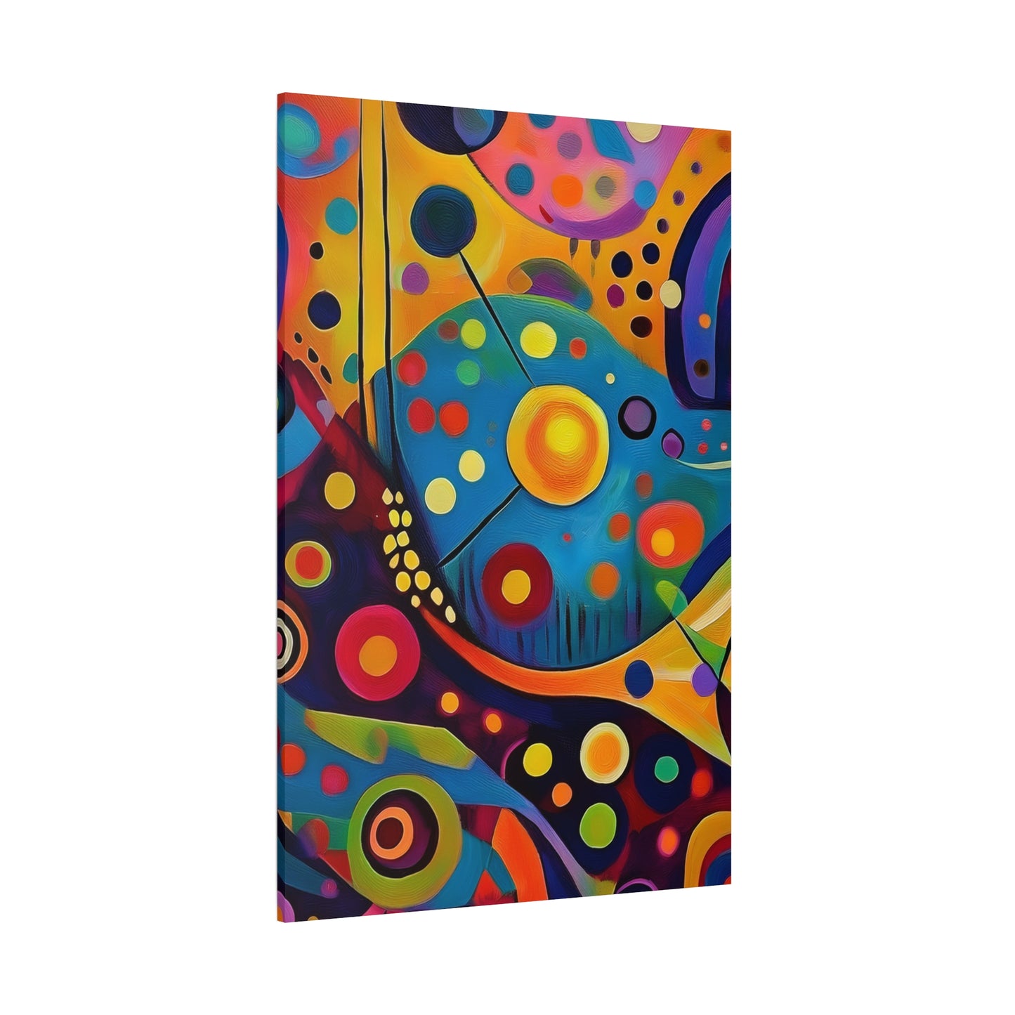 Abstract Oil Painting Print Canvas 20x24,20x30,24x30 24x32,24x36,30x40 32x48,36x48,40x60 Pine-Wood Inner Frame ABS-124