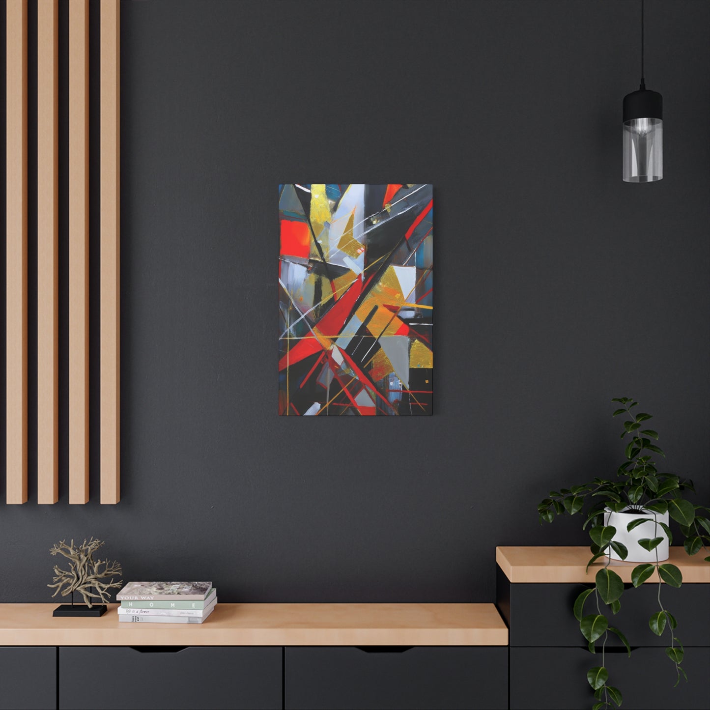 Abstract Oil Painting Print Canvas 20x24,20x30,24x30 24x32,24x36,30x40 32x48,36x48,40x60 Pine-Wood Inner Frame ABS-194
