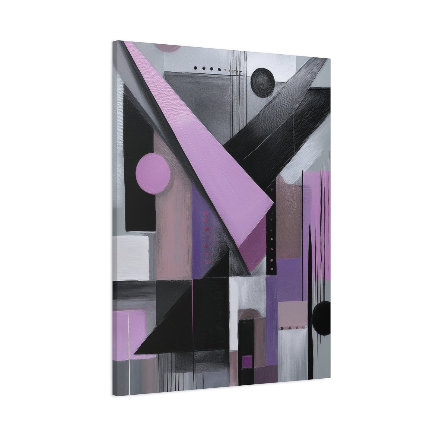 Abstract Geometric Painting Print Canvas 20x24,20x30,24x30 24x32,24x36,30x40 32x48,36x48,40x60 Pine-Wood Inner Frame ABS-43