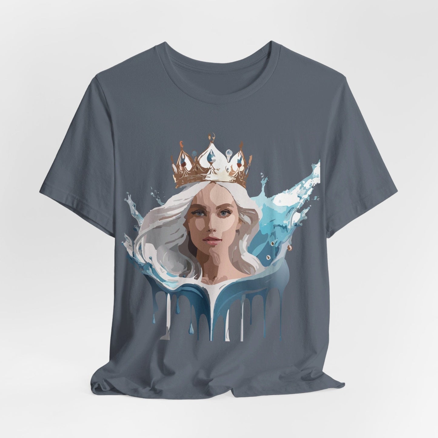 Queen Graphic T Shirt Unisex Jersey Short Sleeve Tee With Vintage Inspired Artwork Adelpha