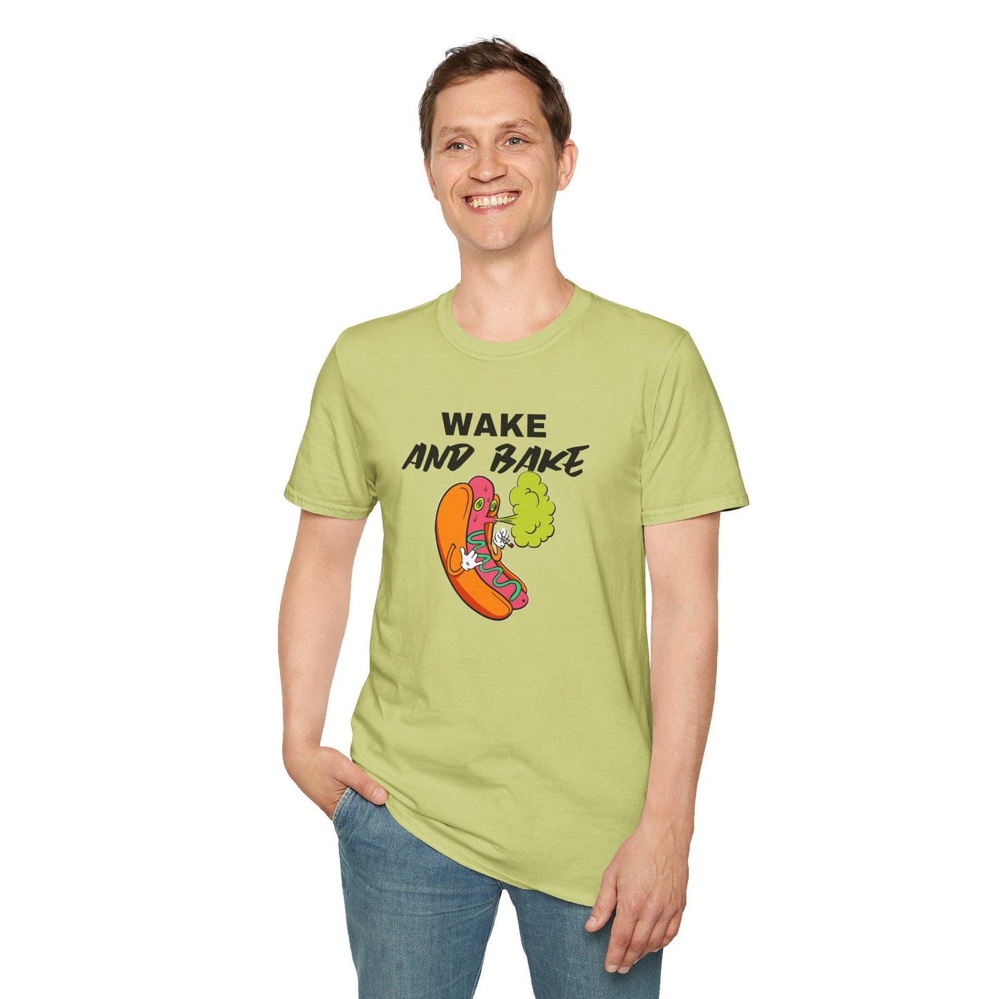 Funny Food T Shirts Unisex Softstyle Tee With Art Design Gildan 64000 100 Percent Ring Spun Cotton