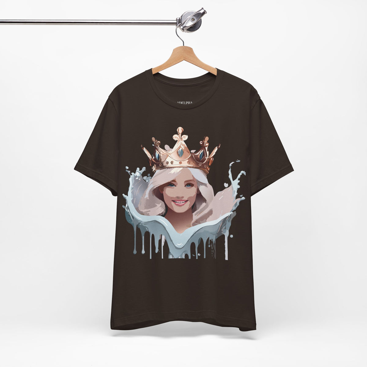 Queen Graphic Unisex Cotton Bella+Canvas Tee with Art Design m178