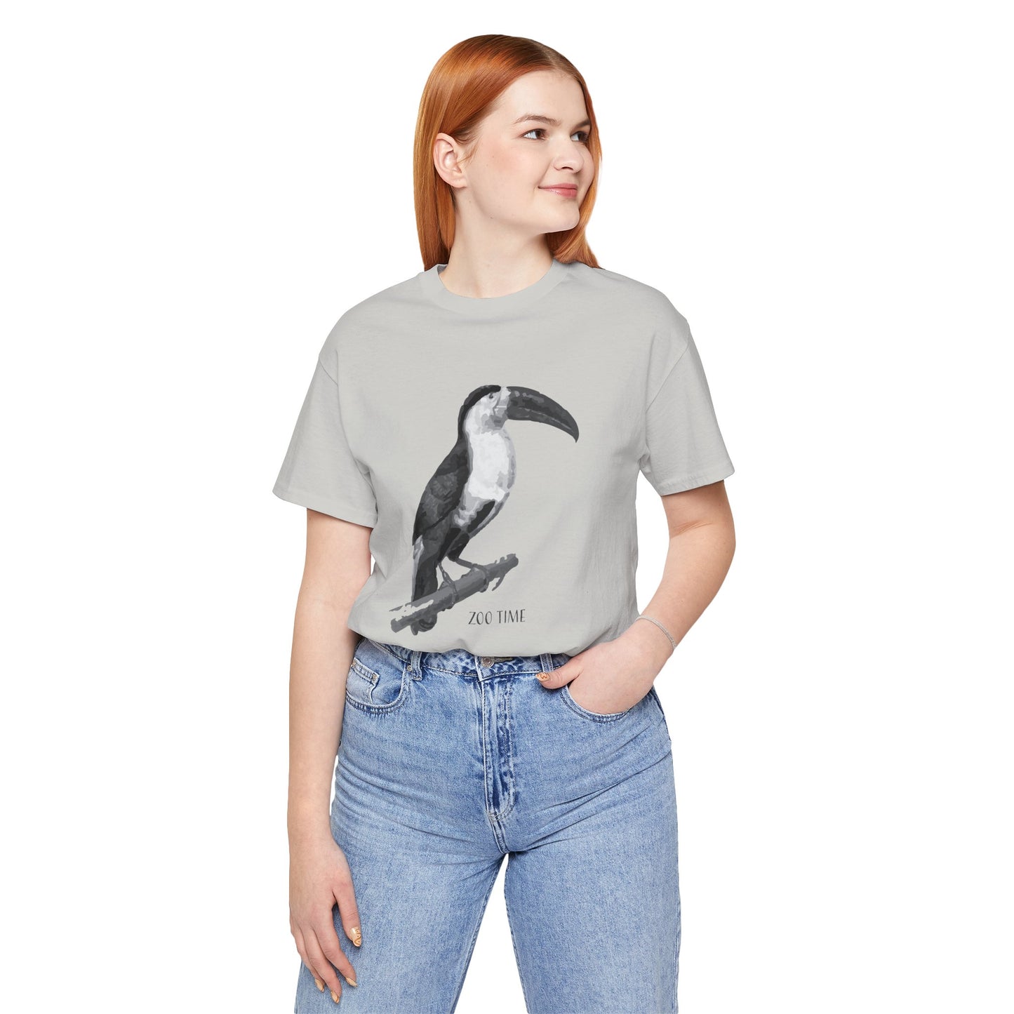 Unisex Tee Shirt with animals Print