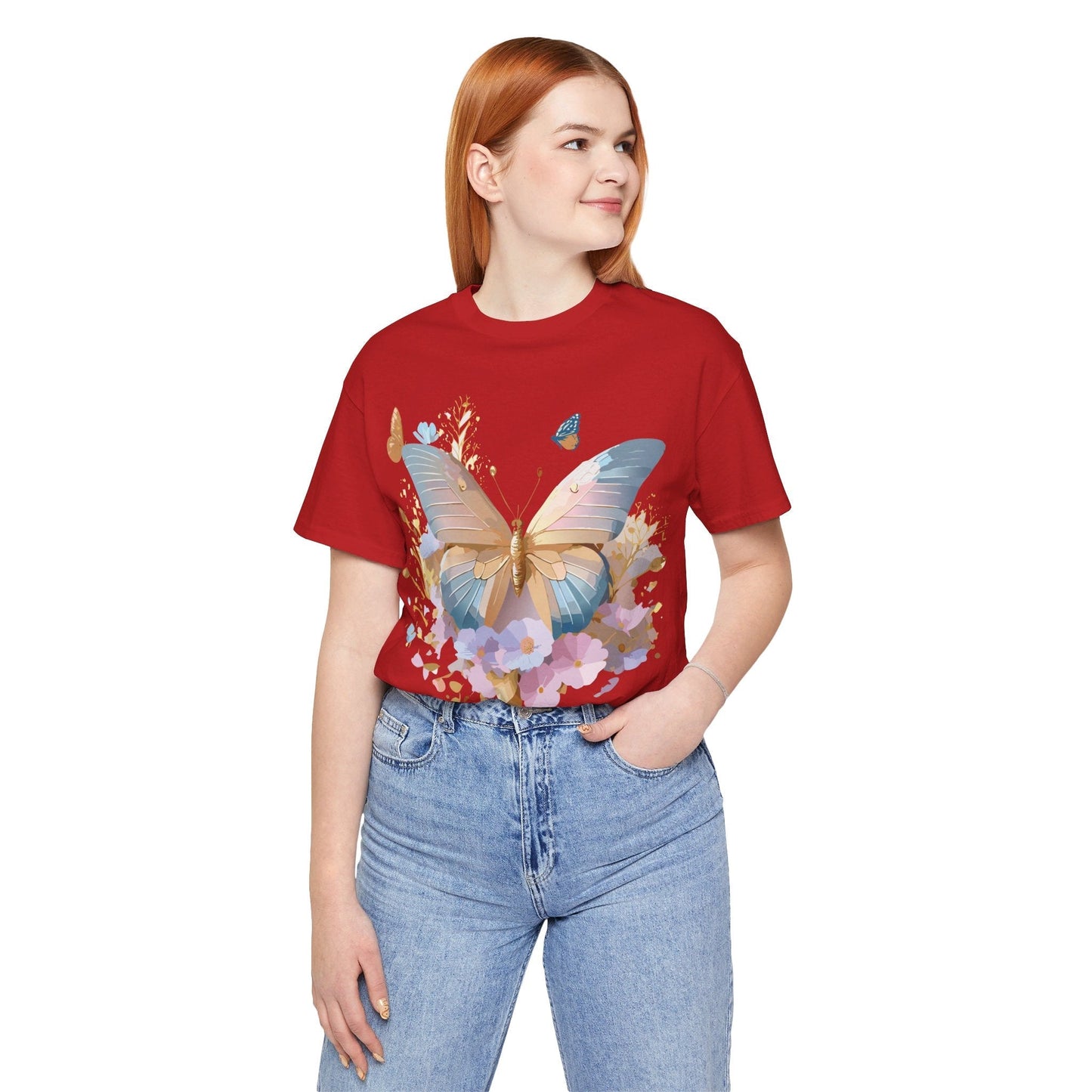 Adelpha Butterfly Graphic T Shirt Unisex Art Design Tee For Everyday Wear