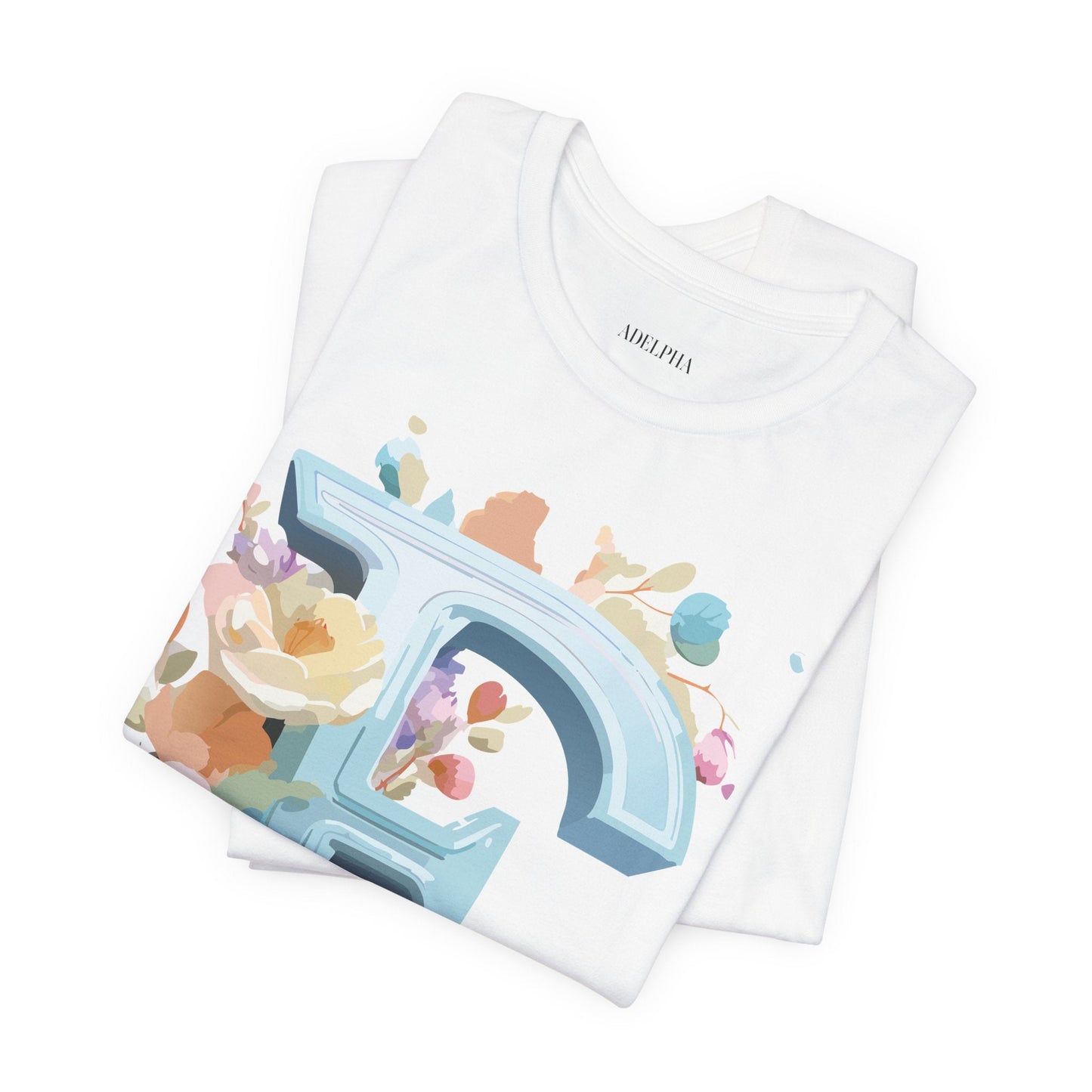 Unisex Letter E  Graphic Tee Featuring Vintage Inspired Artwork Collection