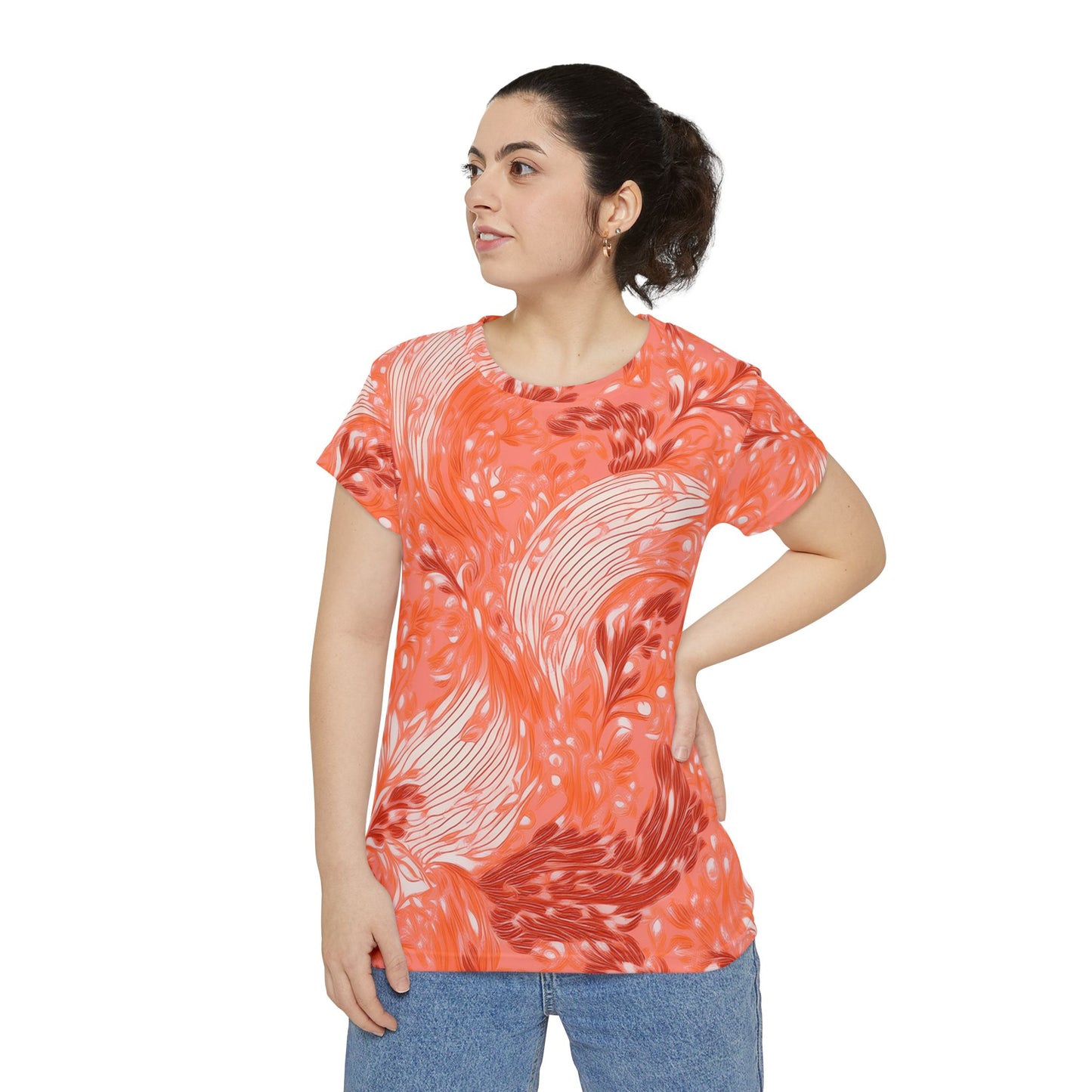 Abstract Print Shirt, Shirt with Abstract Print