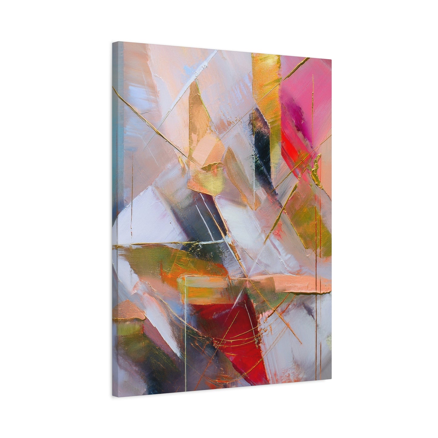 Abstract Oil Painting Print Canvas 20x24,20x30,24x30 24x32,24x36,30x40 32x48,36x48,40x60 Pine-Wood Inner Frame ABS-179