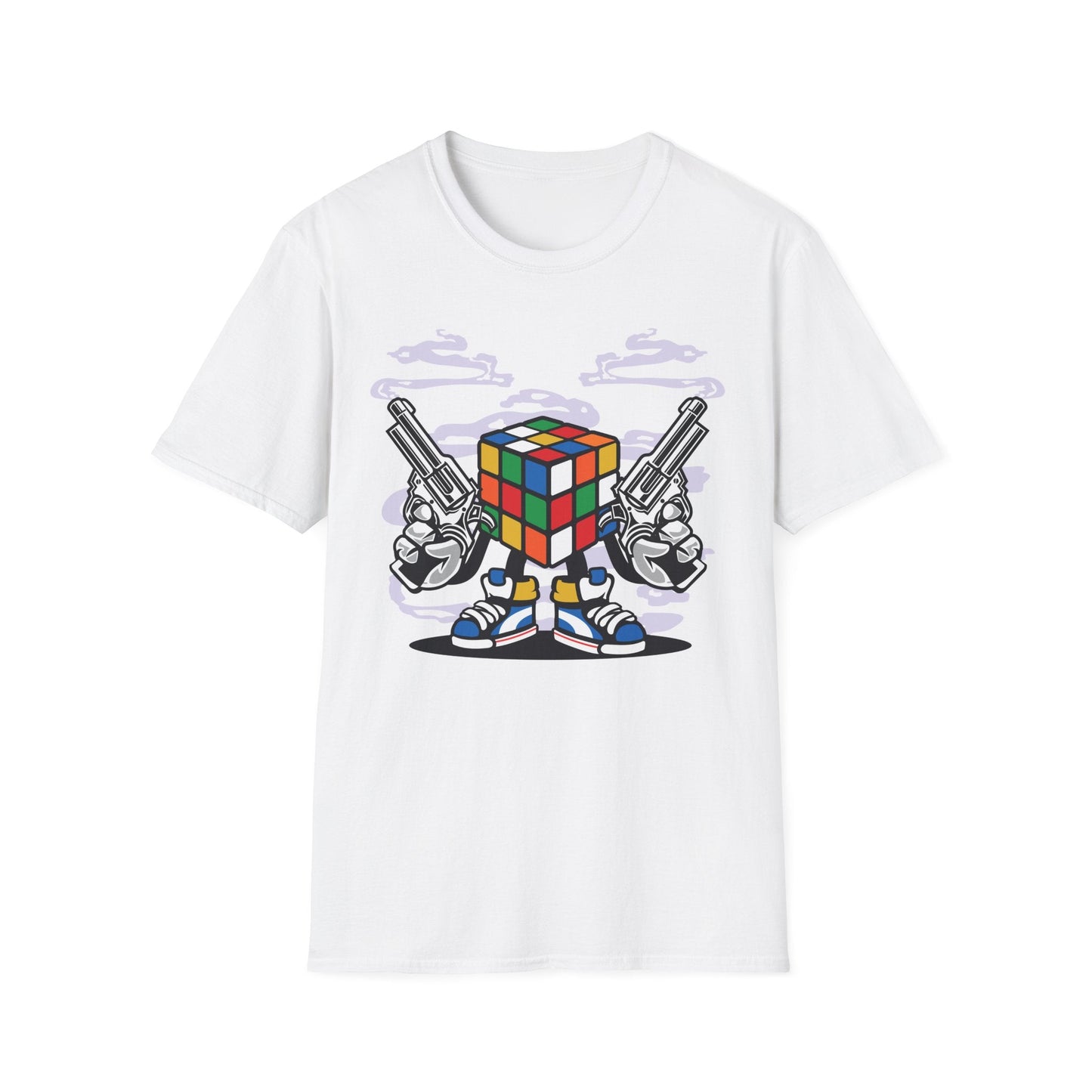 Cartoon Animation Funny T Shirt Gildan Softstyle 64000 Unisex Short Sleeve Cotton Tee