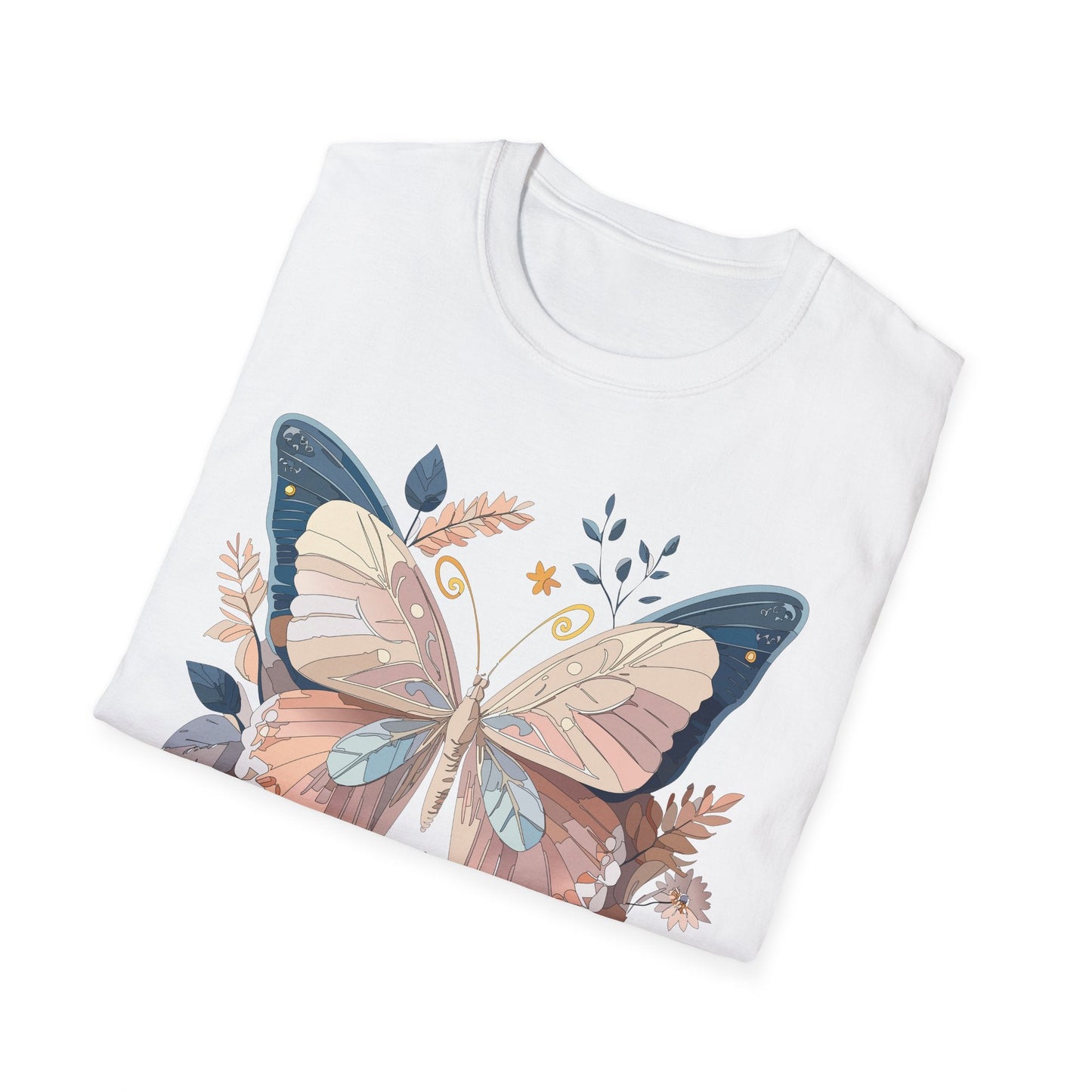 Monarch Butterfly Shirt Unisex Softstyle T Shirt 100 Percent Ring Spun Cotton Gildan 64000