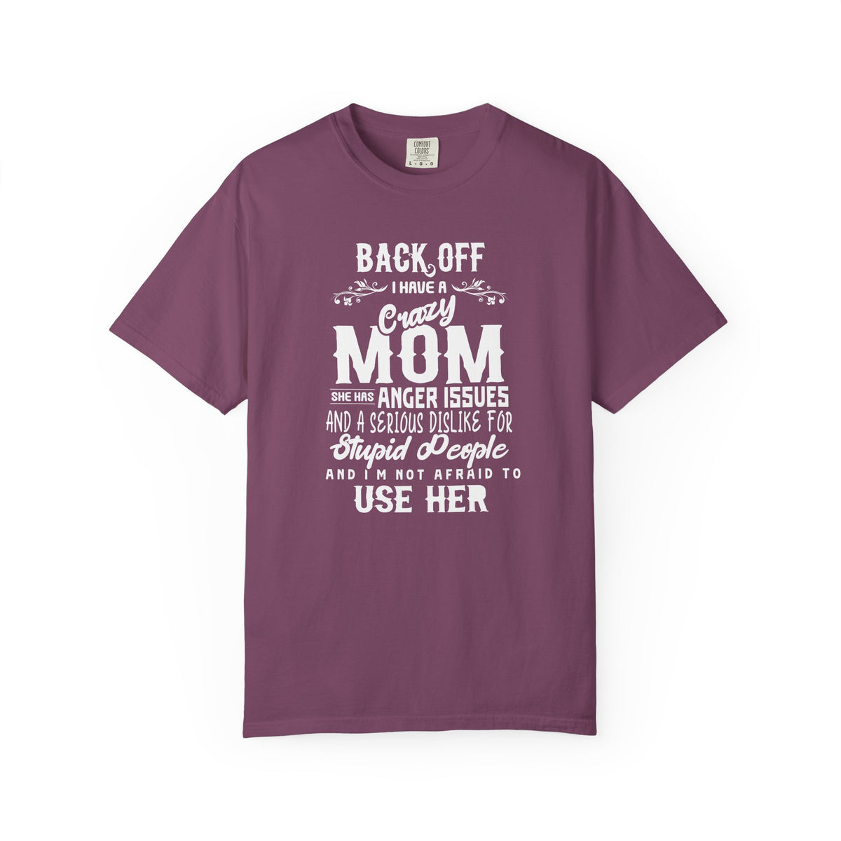 Mom T-shirt Mother's Day Mama Tee Unisex Comfort Colors Garment-Dyed Cotton h34