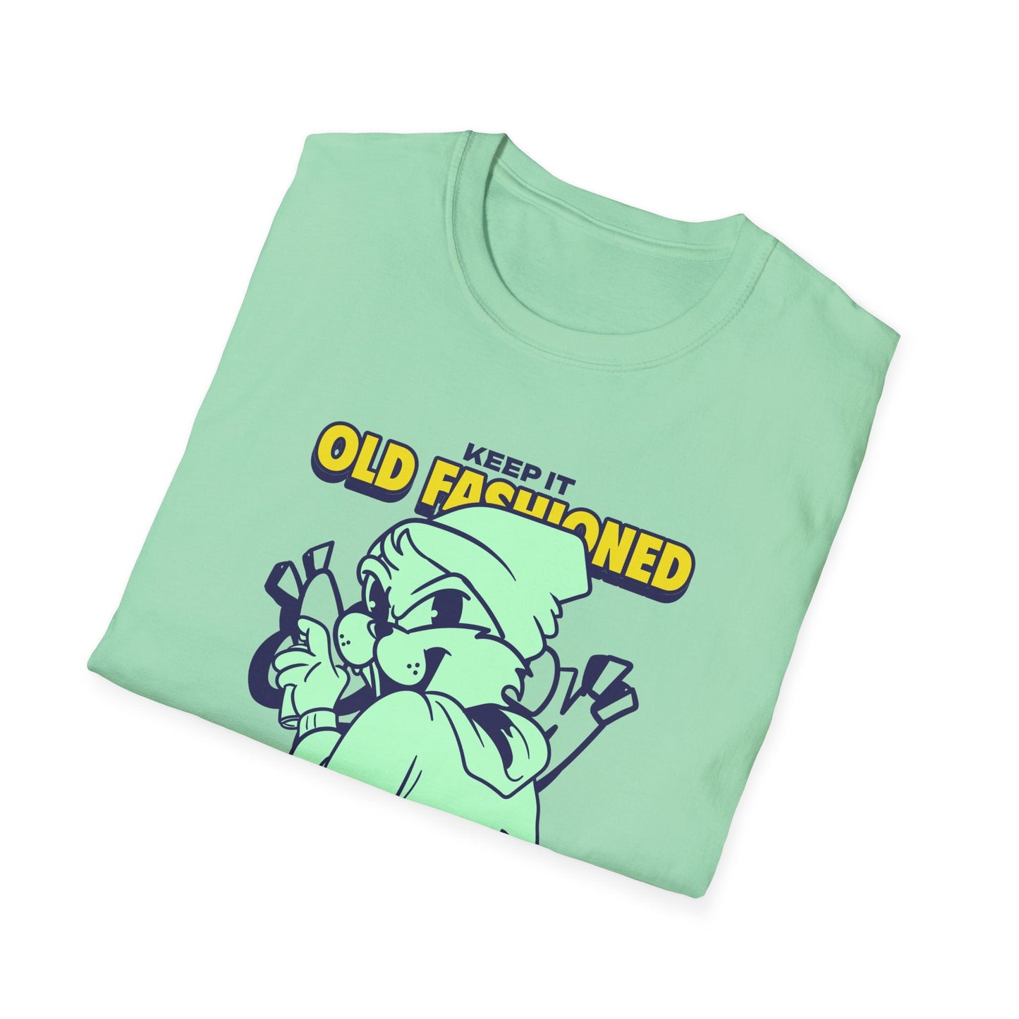 Funny Animals Tees Unisex T Shirt Gildan Softstyle 64000 100 Percent Ring Spun Cotton