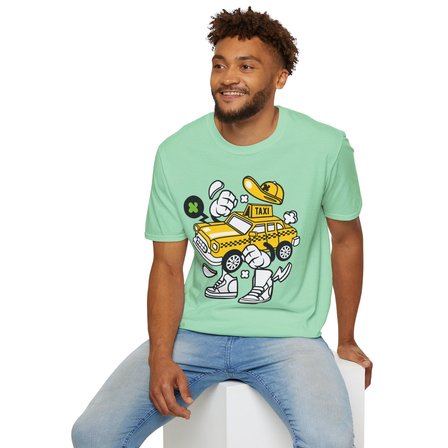 Cartoon T Shirt Animation T Shirt Funny Tee Shirt Unisex Softstyle Gildan 64000 100 Percent Cotton