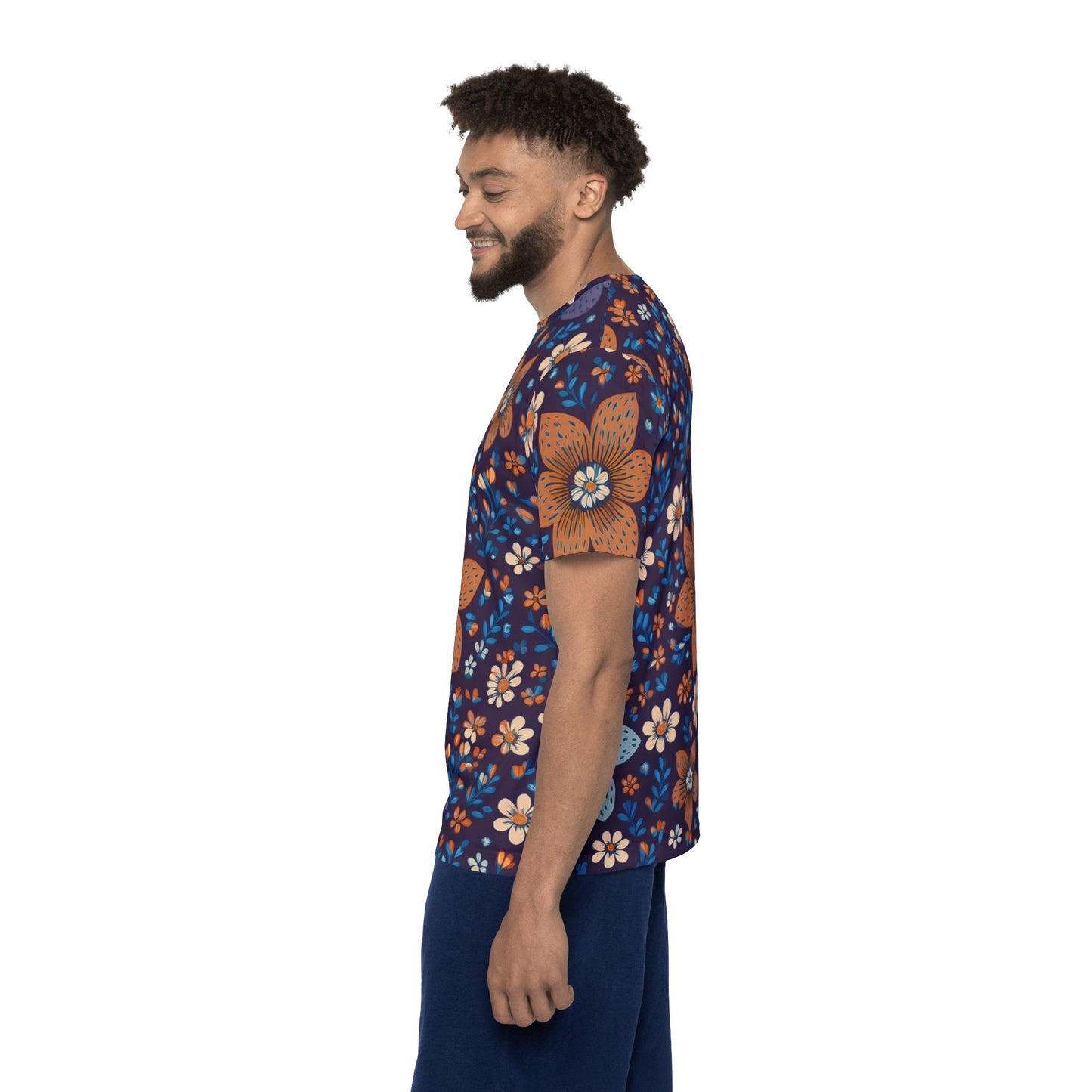 Unisex Floral Shirt, Floral Tee Shirt, Floral T-Shirt, T Shirt with Flowers 6