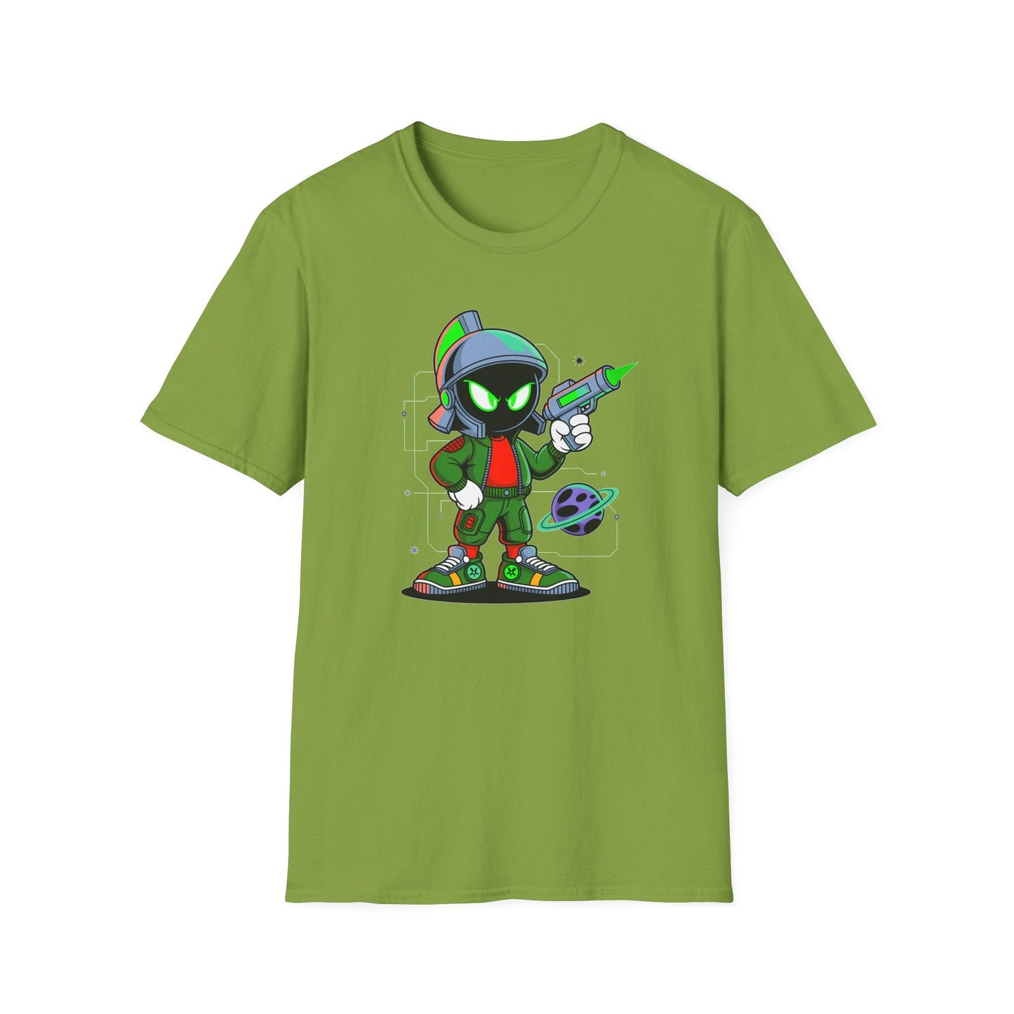 Unisex Cartoon T Shirt With Animation Design Funny Animals Tee Shirt For All Ages