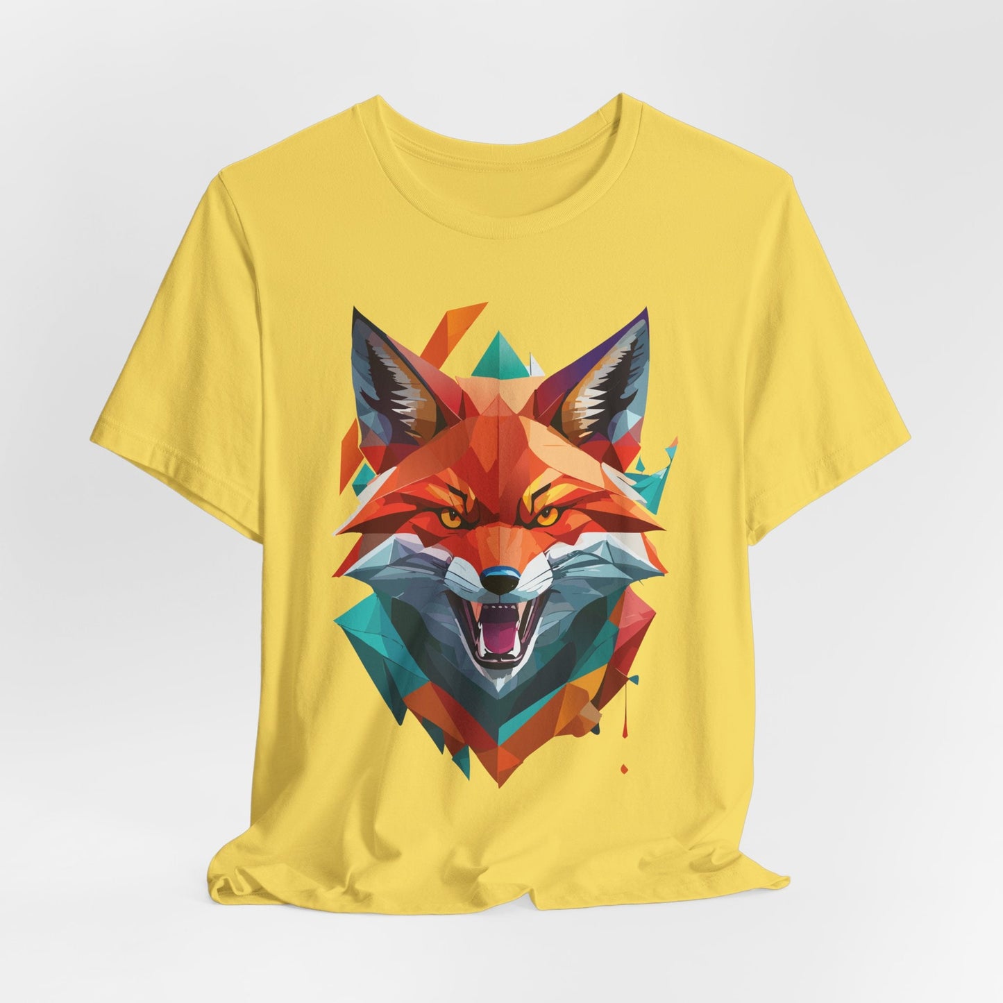 Unisex Animal Print Tee Shirt With Wild Animals Art Design For Men Women Soft Cotton