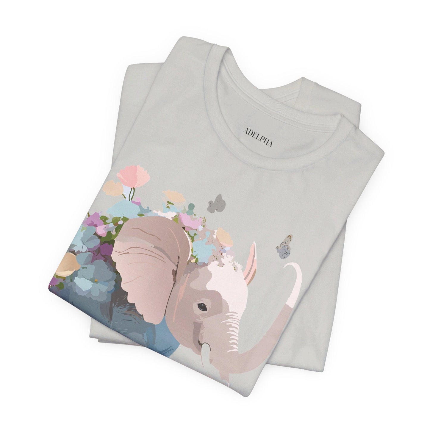 Elephant Graphic Tee Unisex Jersey Short Sleeve Art Design Adelpha Premium Vintage Inspired