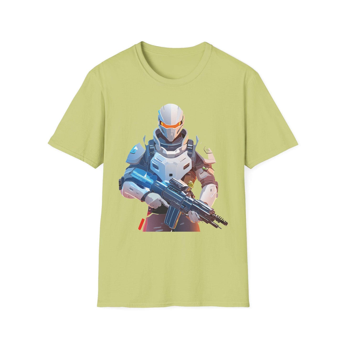 Robocop T Shirt Unisex Softstyle Ring Spun Cotton Tee With Robocop Art Design Premium Comfort