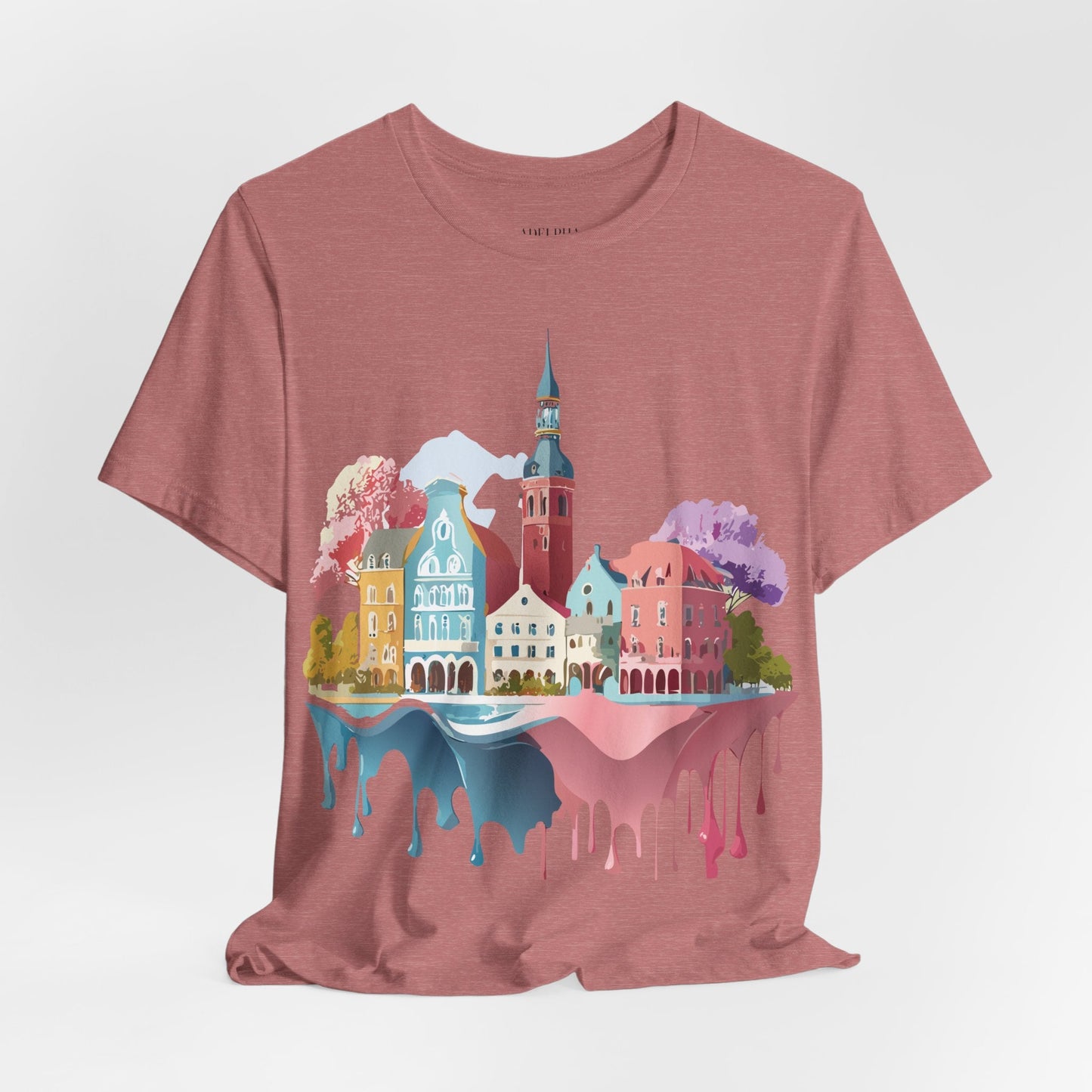 Germany Tourist Shirt Unisex Graphic Tee With Vintage Adelpha Artwork Short Sleeve