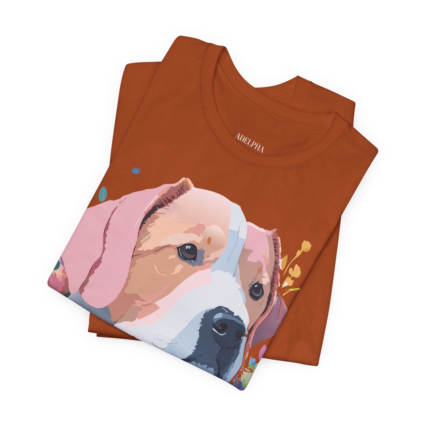 Dog Graphic Unisex 100 Cotton T-Shirt 9