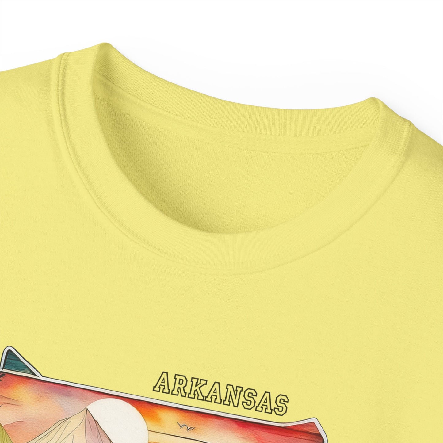 Arkansas Graphic Unisex Cotton T‑Shirt 2