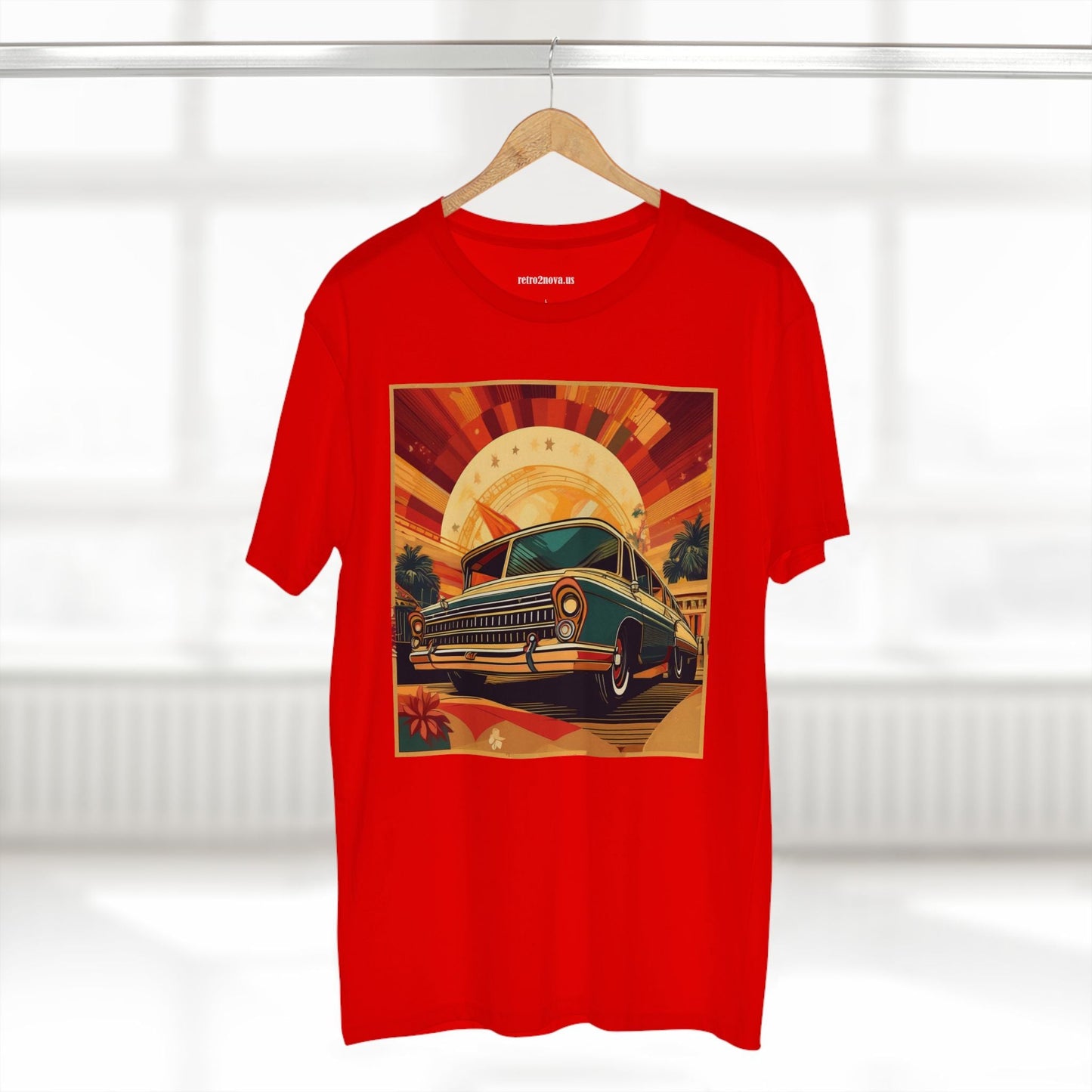 Retro Car Shirts Vintage Car Shirts RC 17 Unisex Premium Cotton Tee With Original Art Design