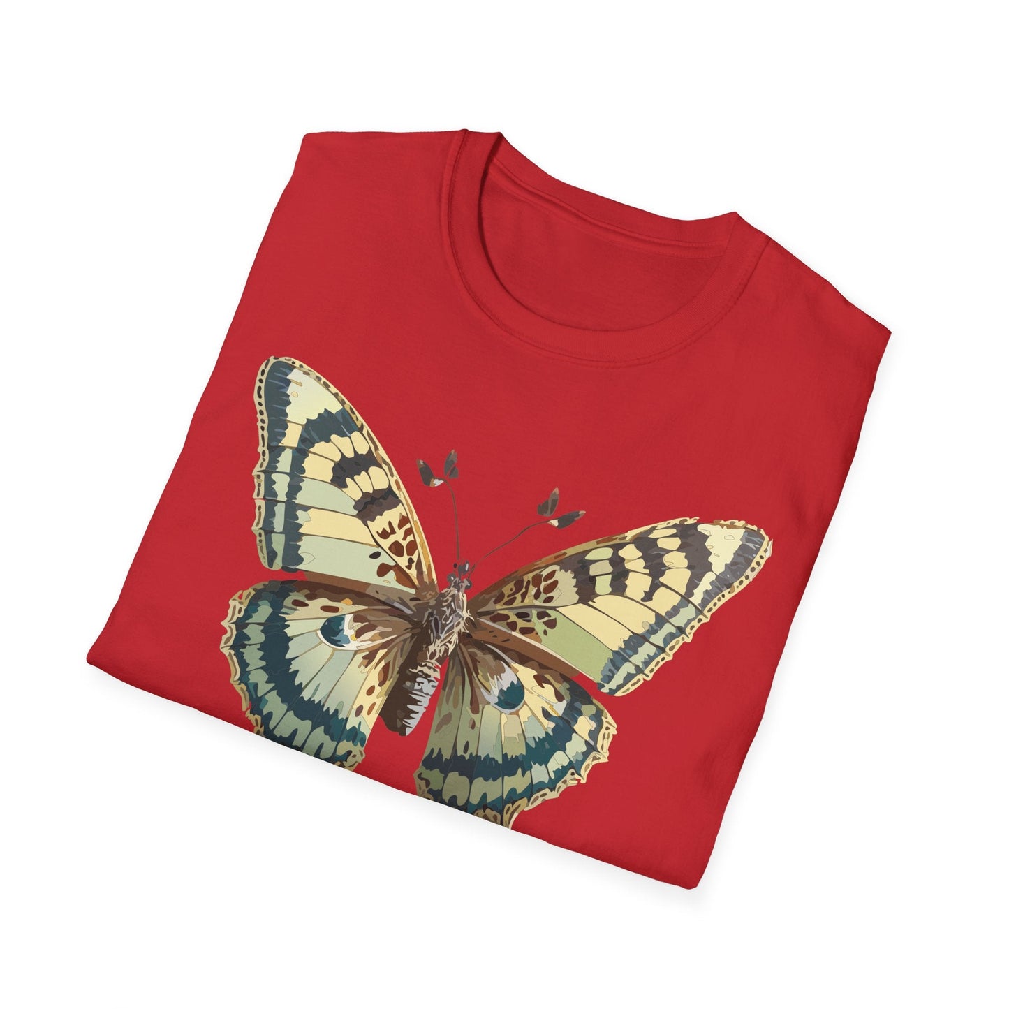 Butterfly Shirt Unisex T Shirt Monarch Butterfly Print Softstyle Gildan 64000 Tee