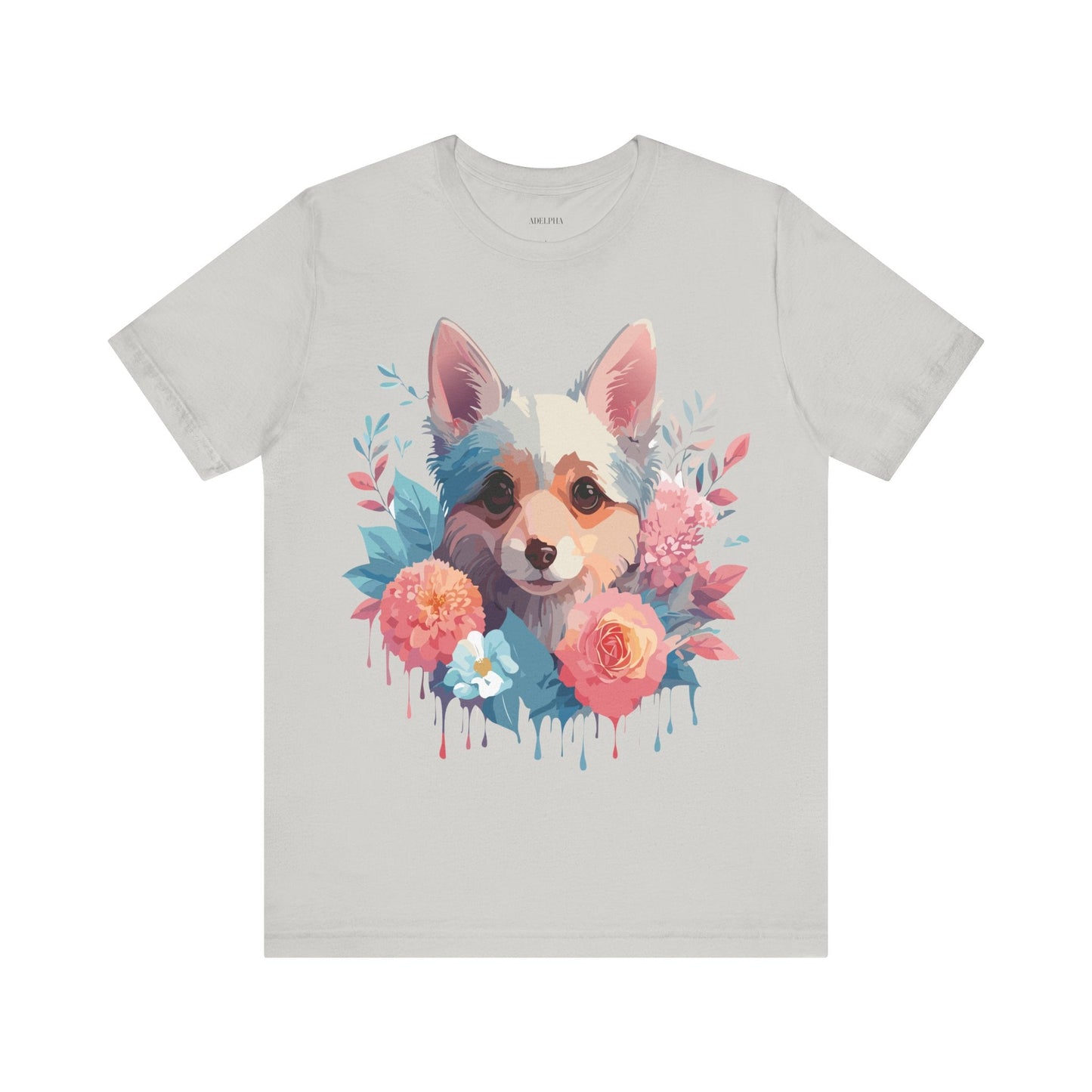 Dog Graphic Tee Unisex Short Sleeve Premium Vintage Inspired Artwork From Adelpha
