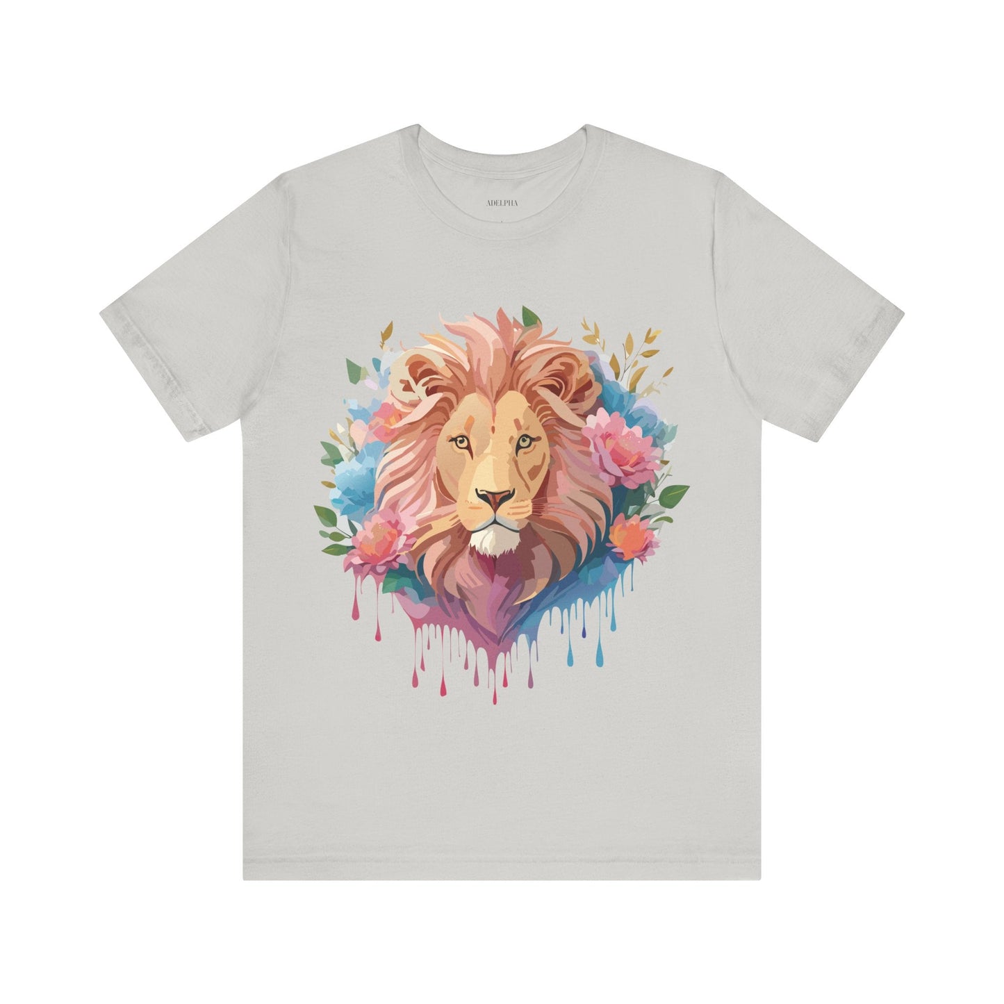 Lion Graphic T Shirt Unisex Short Sleeve Tee Vintage Inspired Adelpha Artwork Apparel