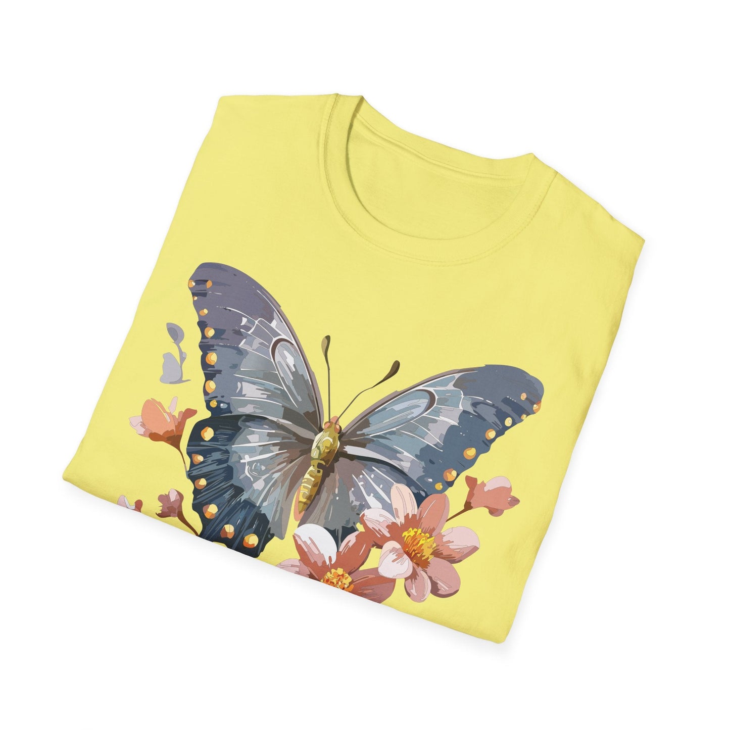 Butterfly Shirt Unisex T Shirt Monarch Butterfly Softstyle Tee Gildan 64000 Breathable Everyday Wear