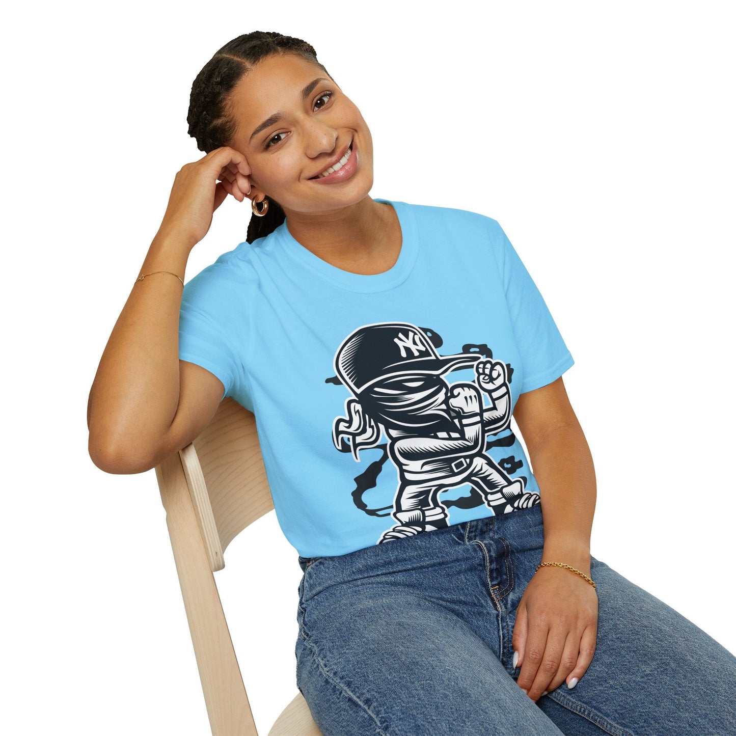 Cartoon T Shirt Animation T Shirt Funny Tee Shirt Unisex Softstyle Cotton Tee Gildan 64000