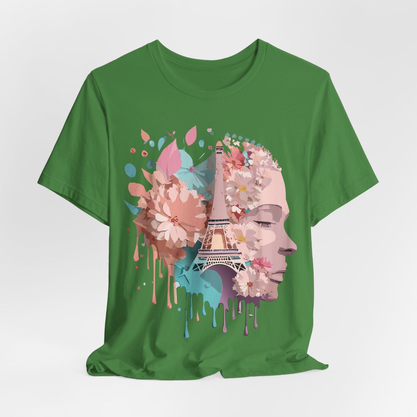 Tourist Shirt Paris Graphic Tee Unisex Jersey Short Sleeve Premium Vintage Inspired Adelpha Artwork