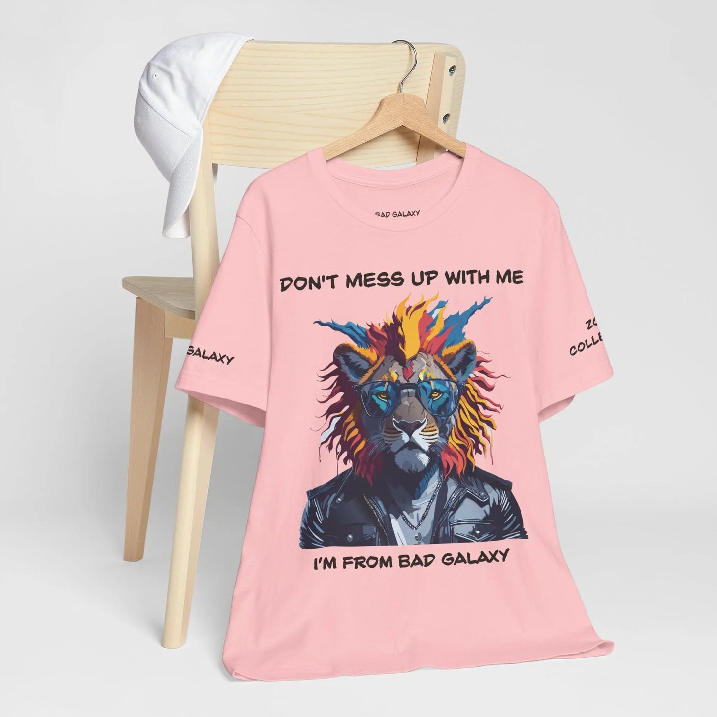 Animal T Shirt From Bad Galaxy Made To Order 100 Percent Cotton Eco Friendly Ink Free Shipping