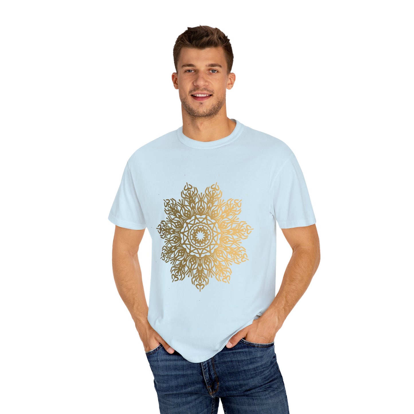 Unisex T-shirt with abstract print