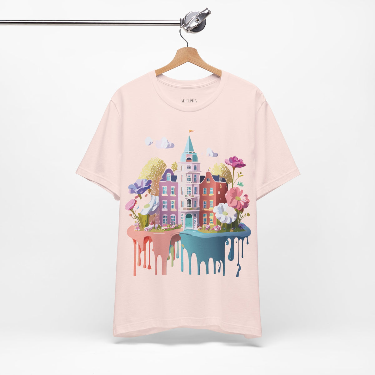 Unisex Cotton Bella+Canvas Tee with Amsterdam