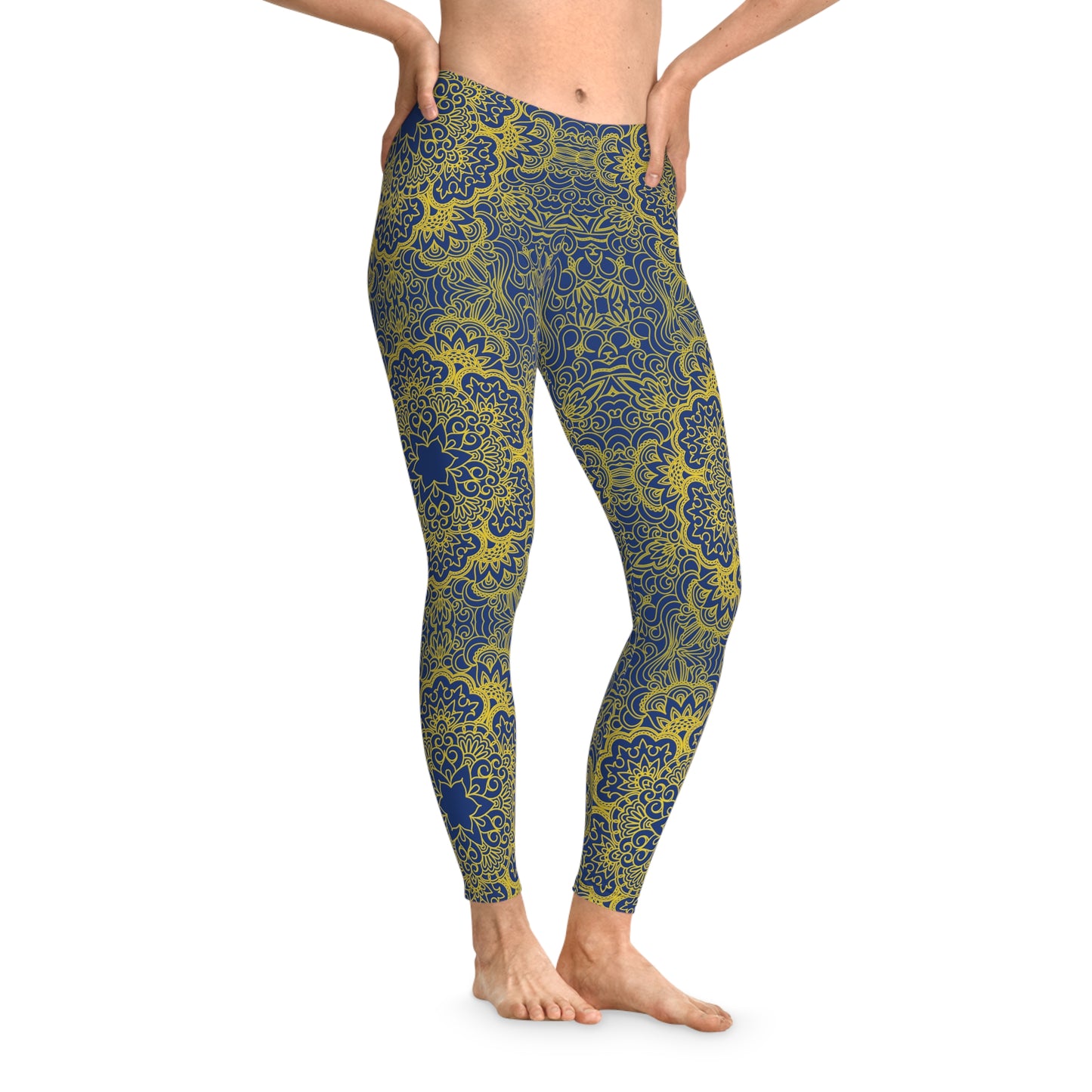 Leggings with Traditional print