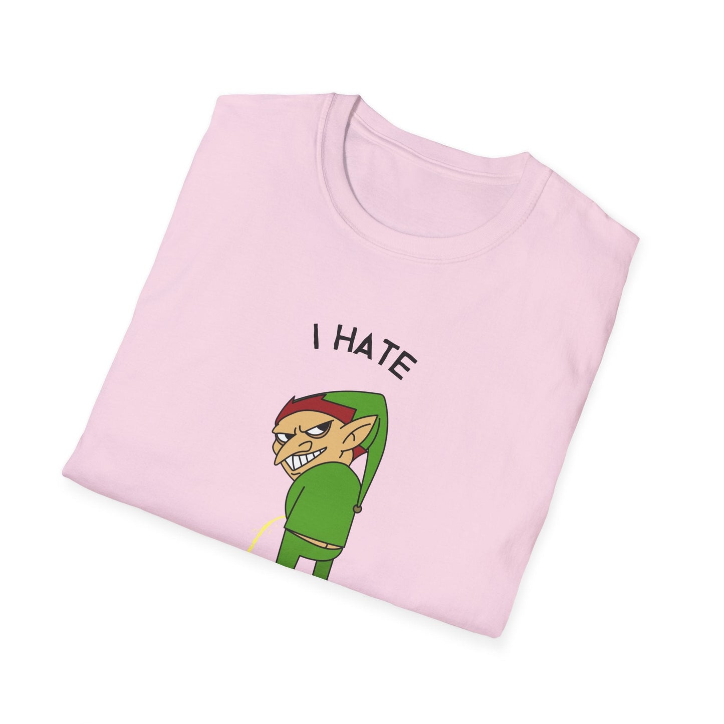 Unisex Easter T Shirt With Art Design Softstyle 100 Percent Ring Spun Cotton Lightweight Tee