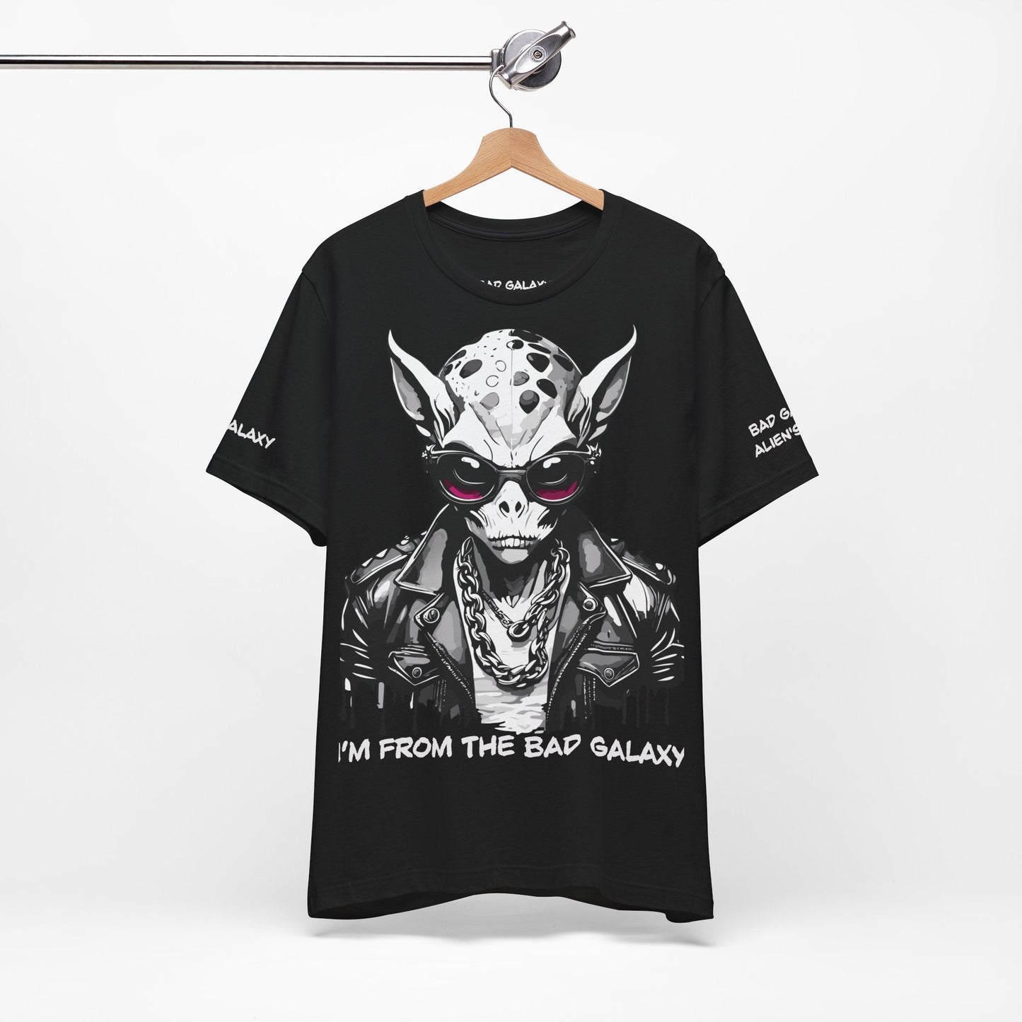 Alien Tee Shirt From Bad Galaxy Made To Order 100 Percent Cotton With Eco Friendly Inks