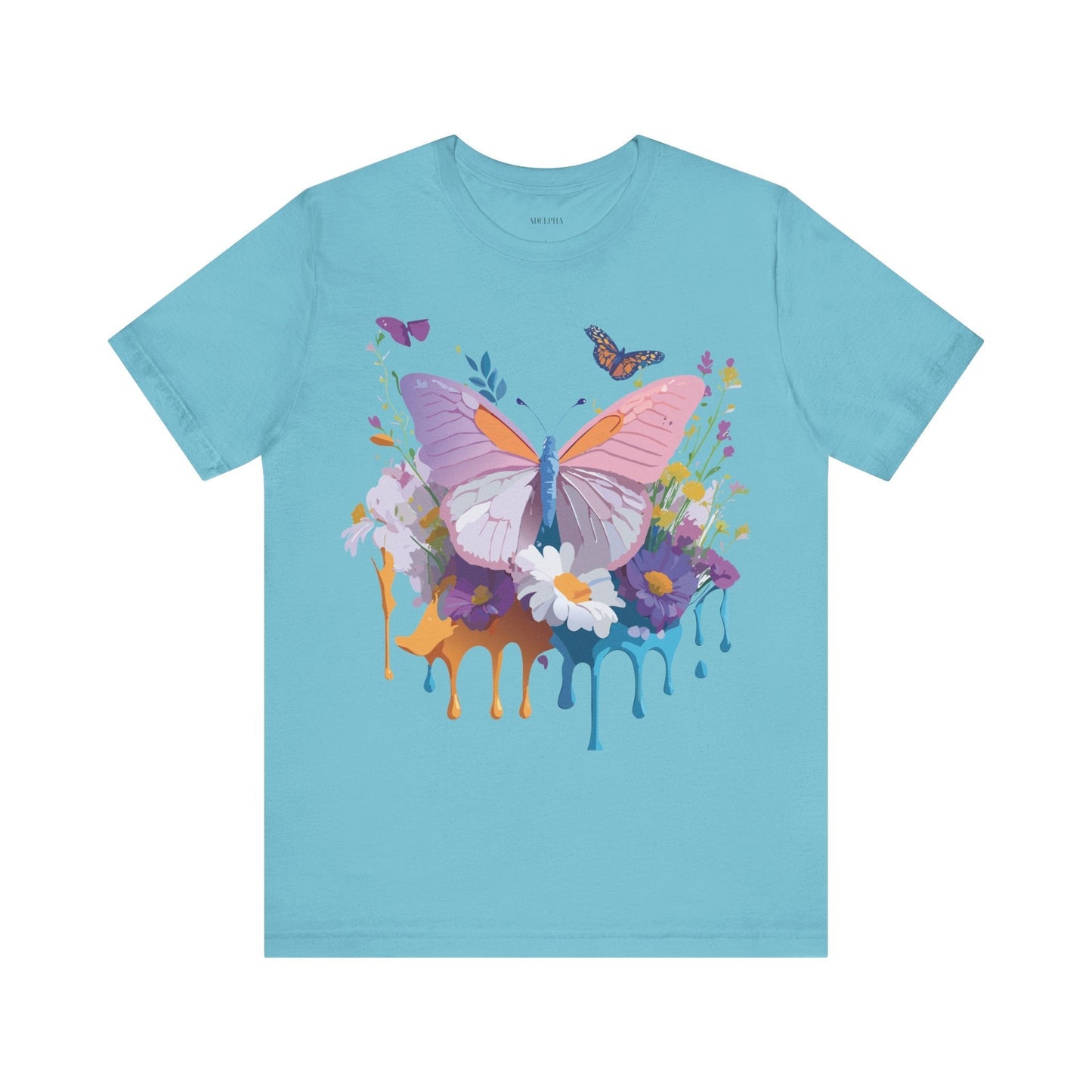 Adelpha Butterfly Graphic Tee Unisex Short Sleeve Shirt Premium Artwork
