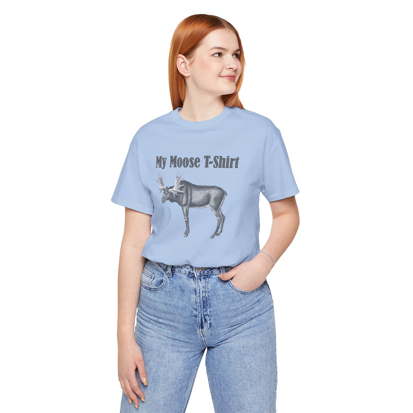 Unisex Cotton Tee Shirt with animals Print