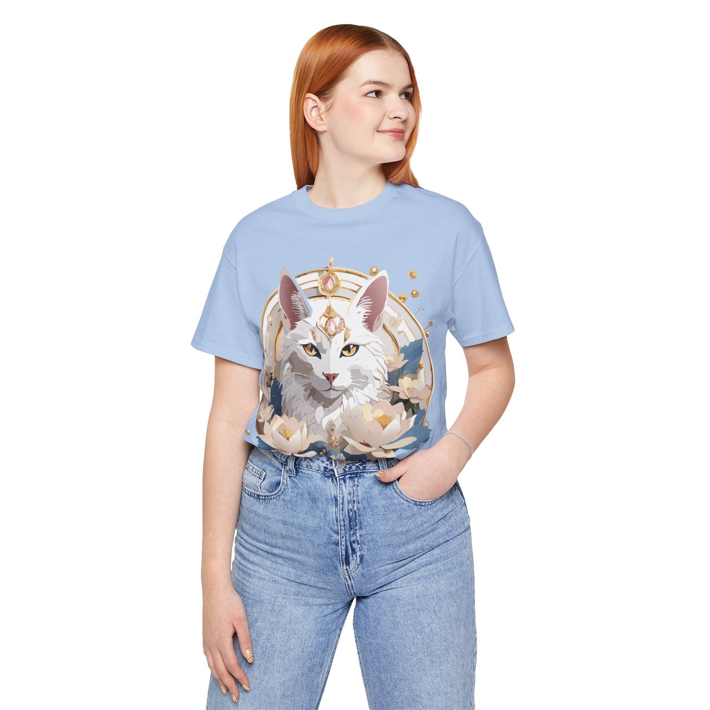 Medallion Shirt Graphic Tee Unisex Short Sleeve Art Print Adelpha Vintage Inspired